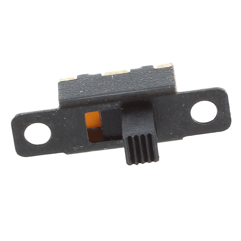 20pcs 5V 0.3 A Size Black SPDT Slide Switch for Small DIY Electronic6472
