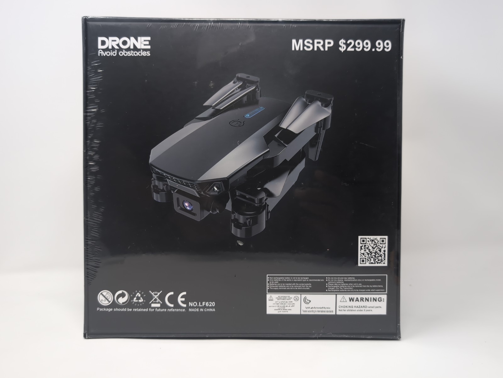 SMS LF620 Foldable Quadcopter Drone 4K HD Camera Obstacle Avoidance Black New