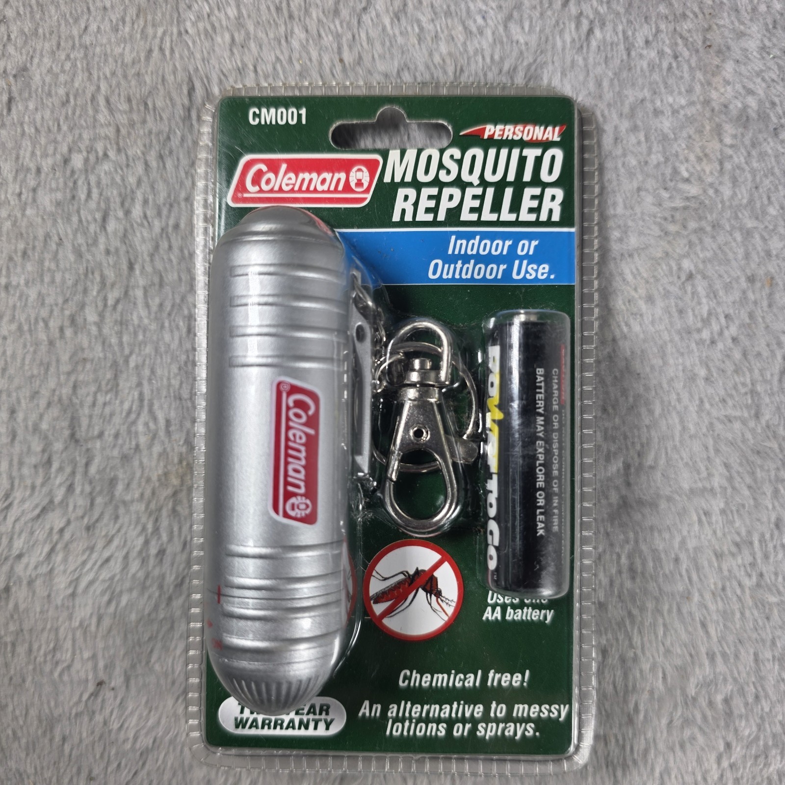 Coleman Personal Mosquito Repeller, CM001, 2000 Chemical Free