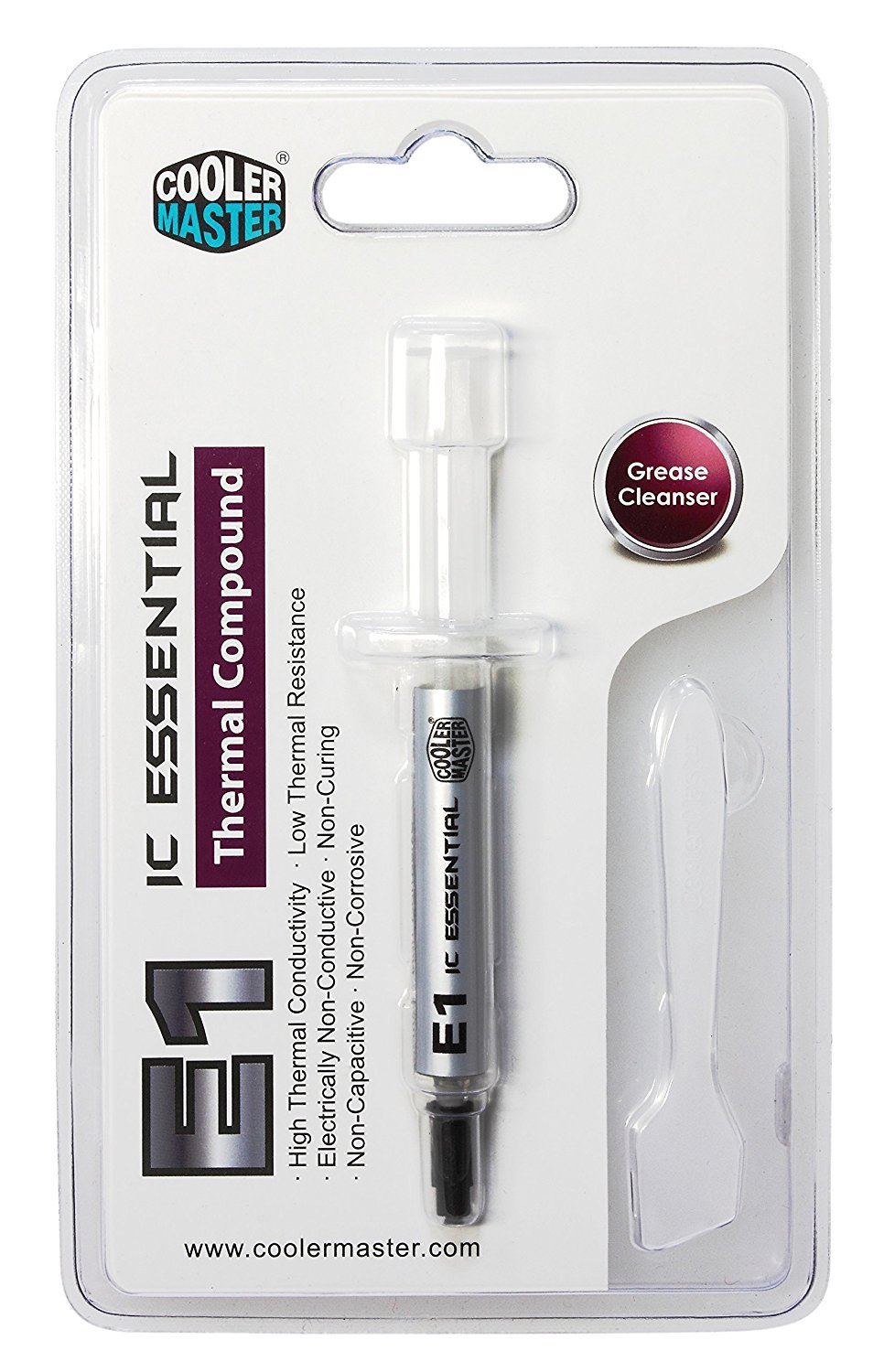 Cooler Master E1 Thermal Grease IC Essential for Computer CPU Cooling