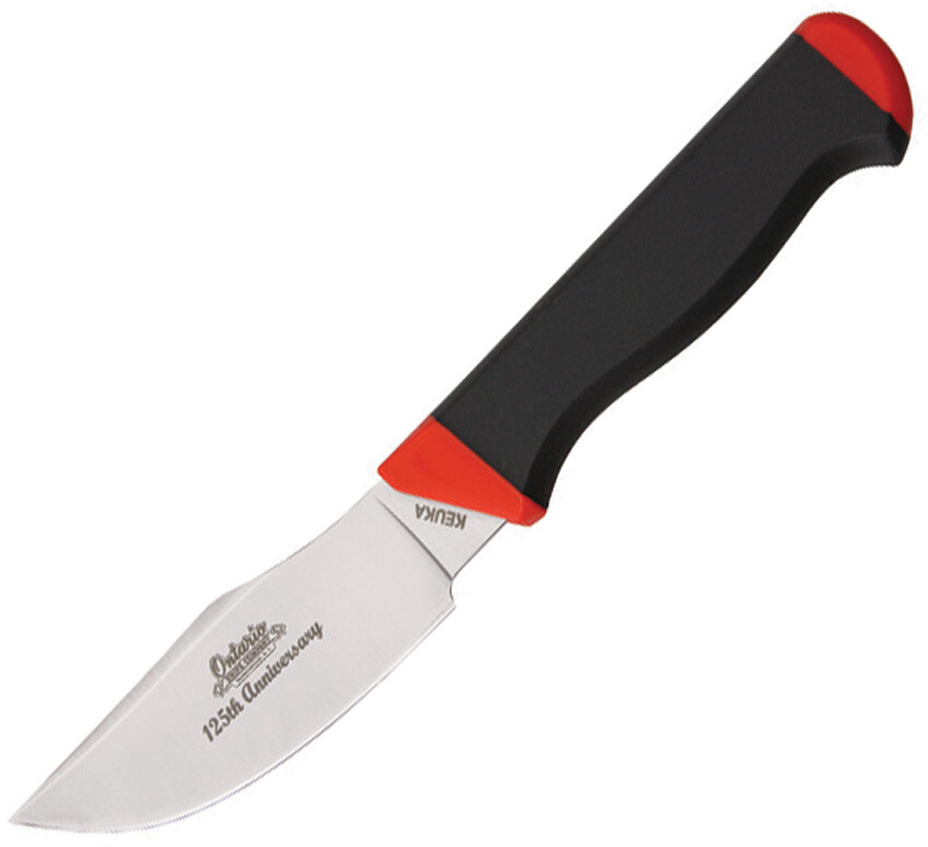 New Ontario Keuka Hunter 125th Anniversary Fixed Blade Knife ON7536BLK