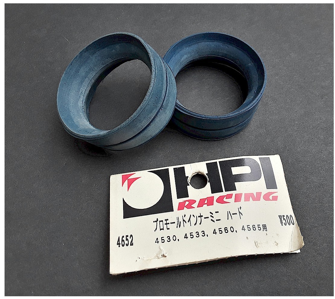 Vintage HPI 4652 Mini Pro Molded Inner Foam Blue Hard for 4530 4533 Radial Tires