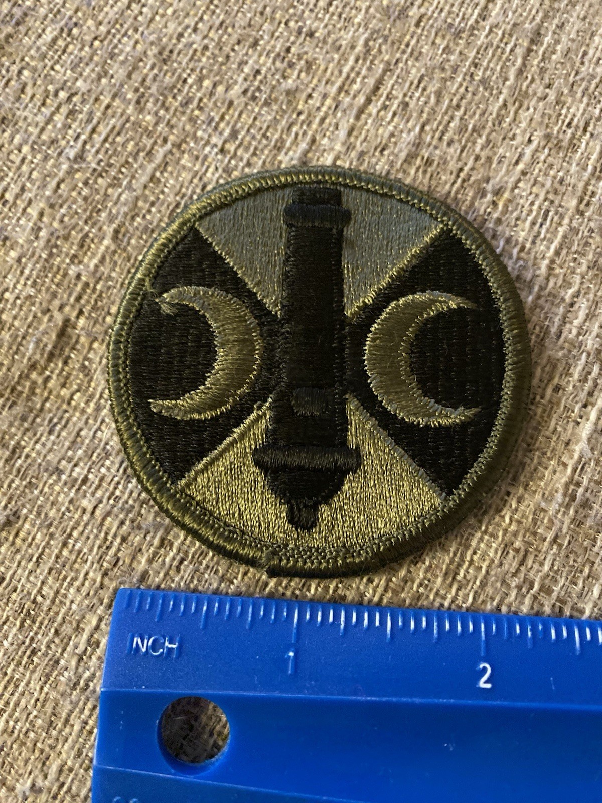 US Army 210th Field Artillery Brigade Subdued Patch