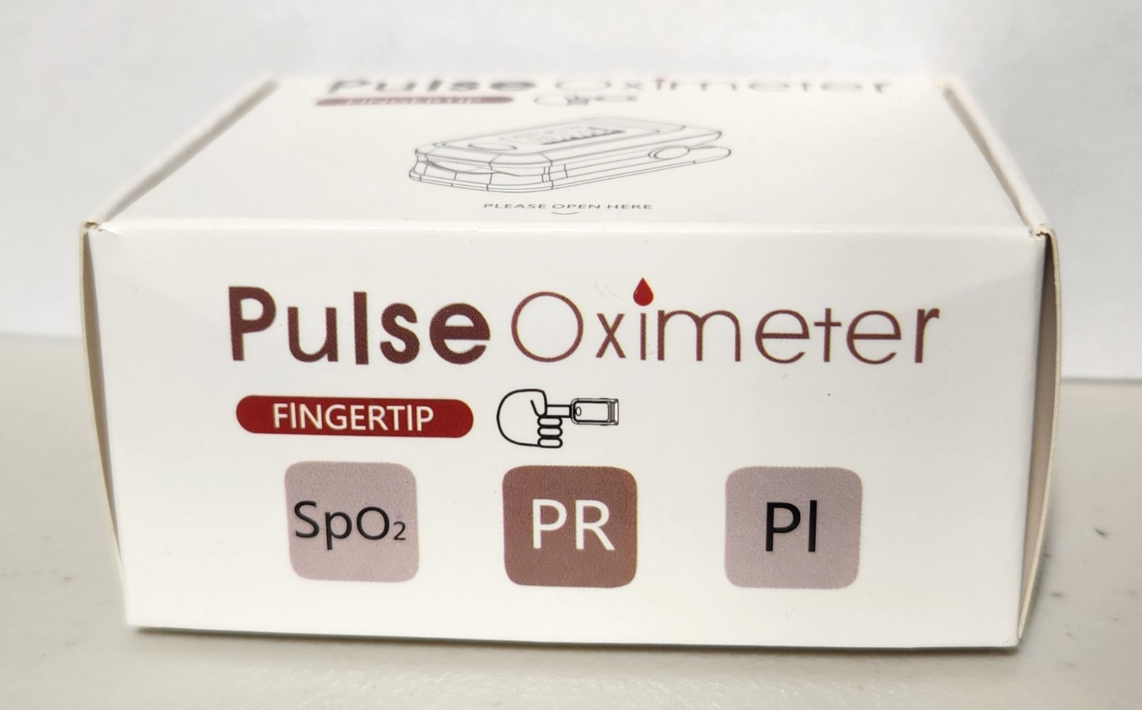 Pulse Oximeter Fingertip SpO2 PR PI