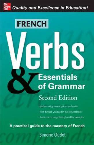 French Verbs & Essentials of Grammar, 2E (Verbs and Essentials of Gr - VERY GOOD