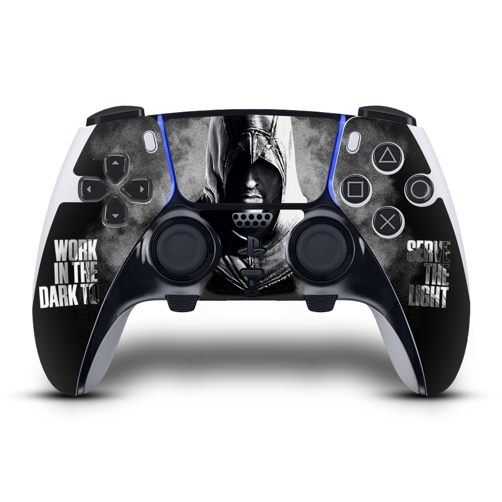 ASSASSIN'S CREED LEGACY TYPOGRAPHY VINYL SKIN SONY PS5 DUALSENSE EDGE CONTROLLER