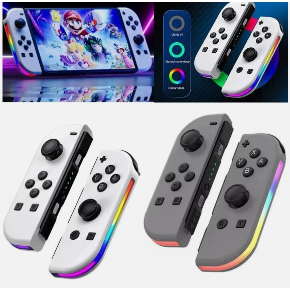 For Nintendo Switch Joy Con Controller Left + Right Wireless Pair Gamepad Joypad