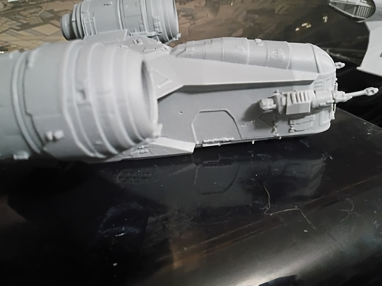 Star Wars Razor Crest 3d Resin Print 1/112 Scale