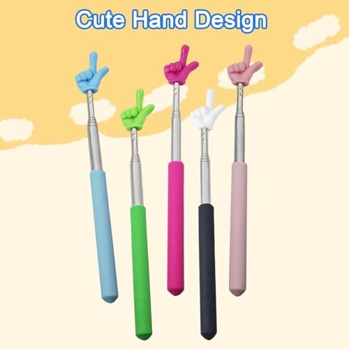 5PCS Pointer Stick For Classroom – Multipurpose Teacher Pointer Stick,