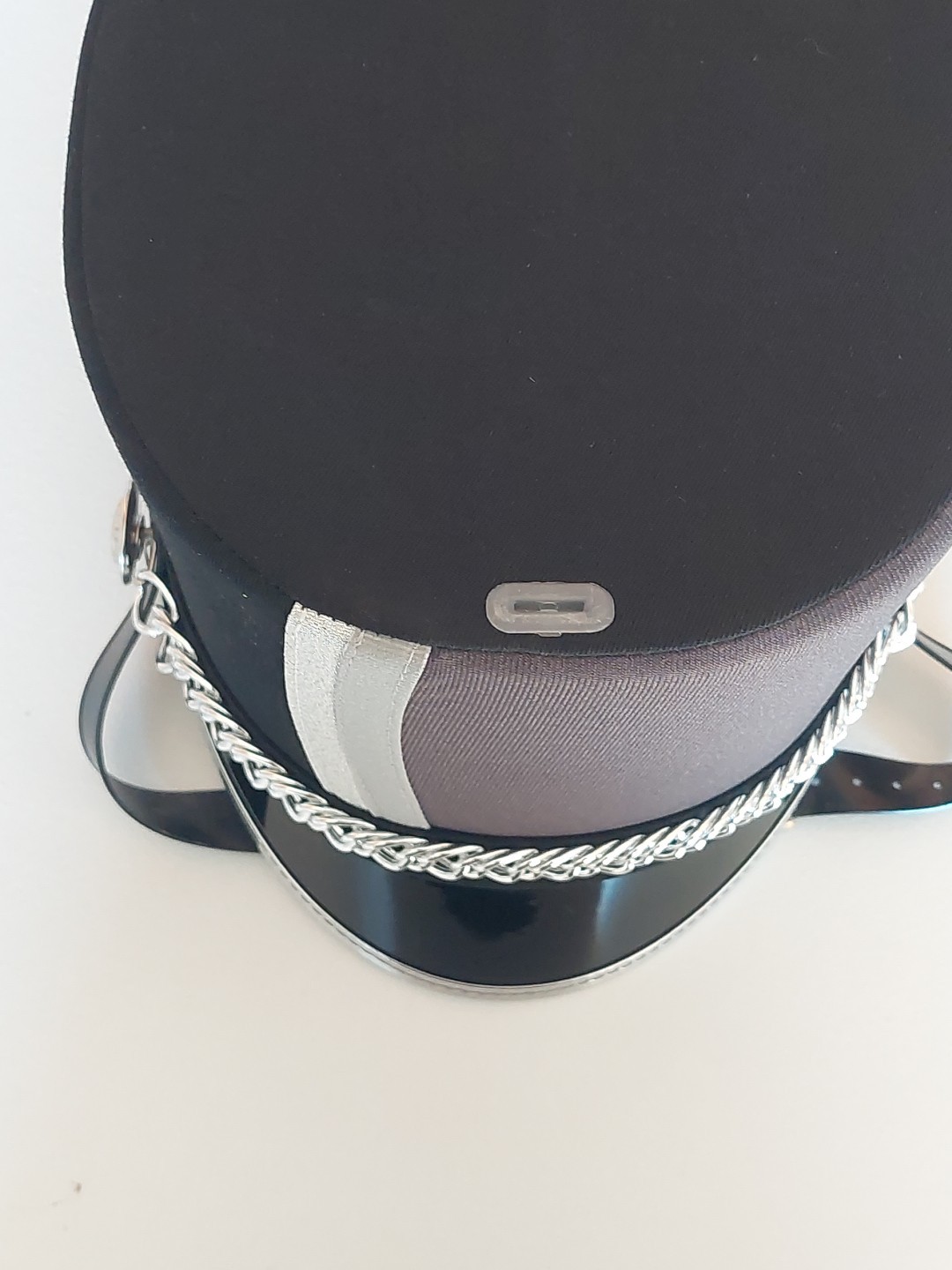 Fruhauf Marching band hats grey, black & silver multiple sizes