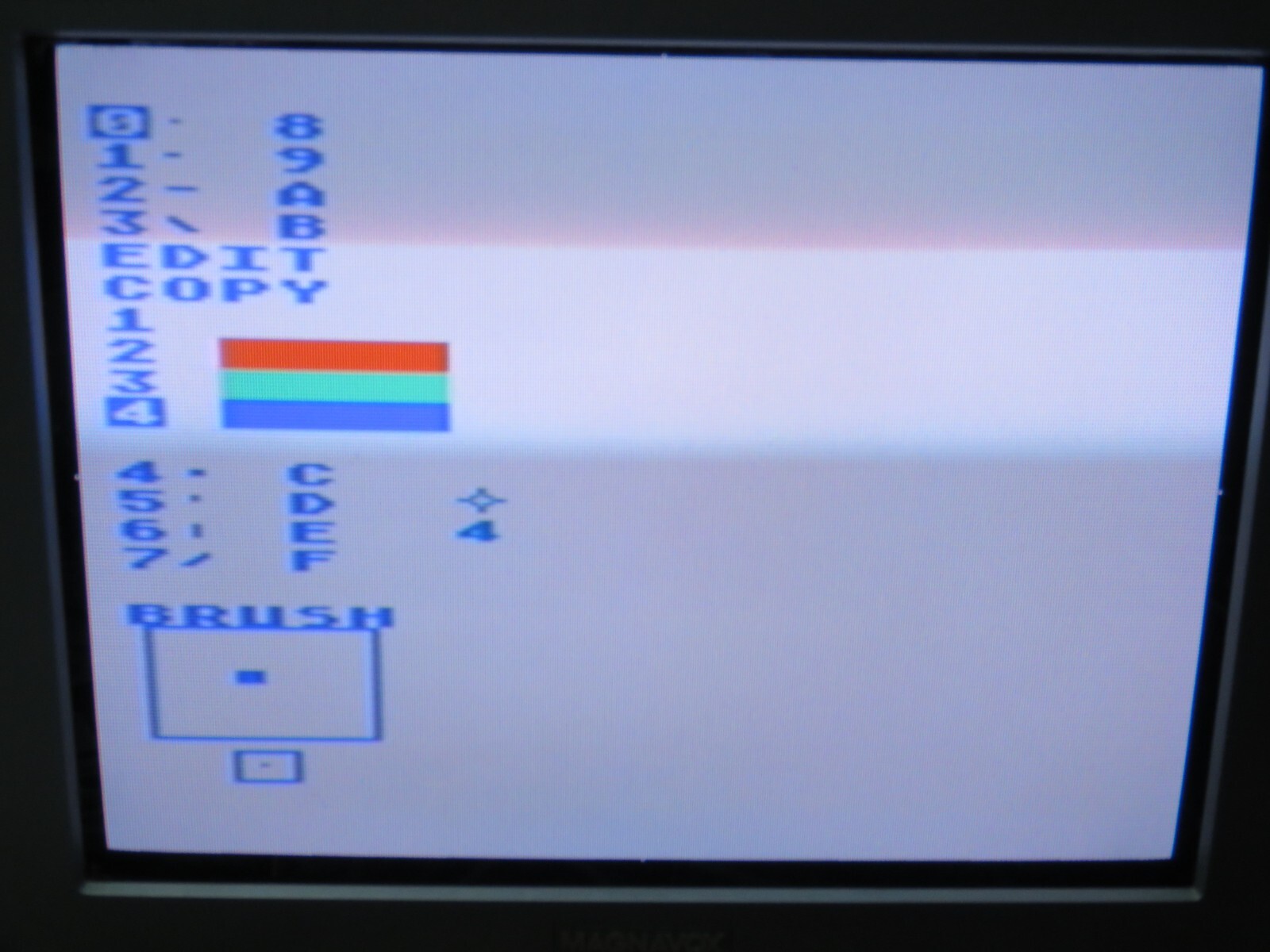 Super Sketch G2300 (1984) for Atari Home Computers Video Graphics #1