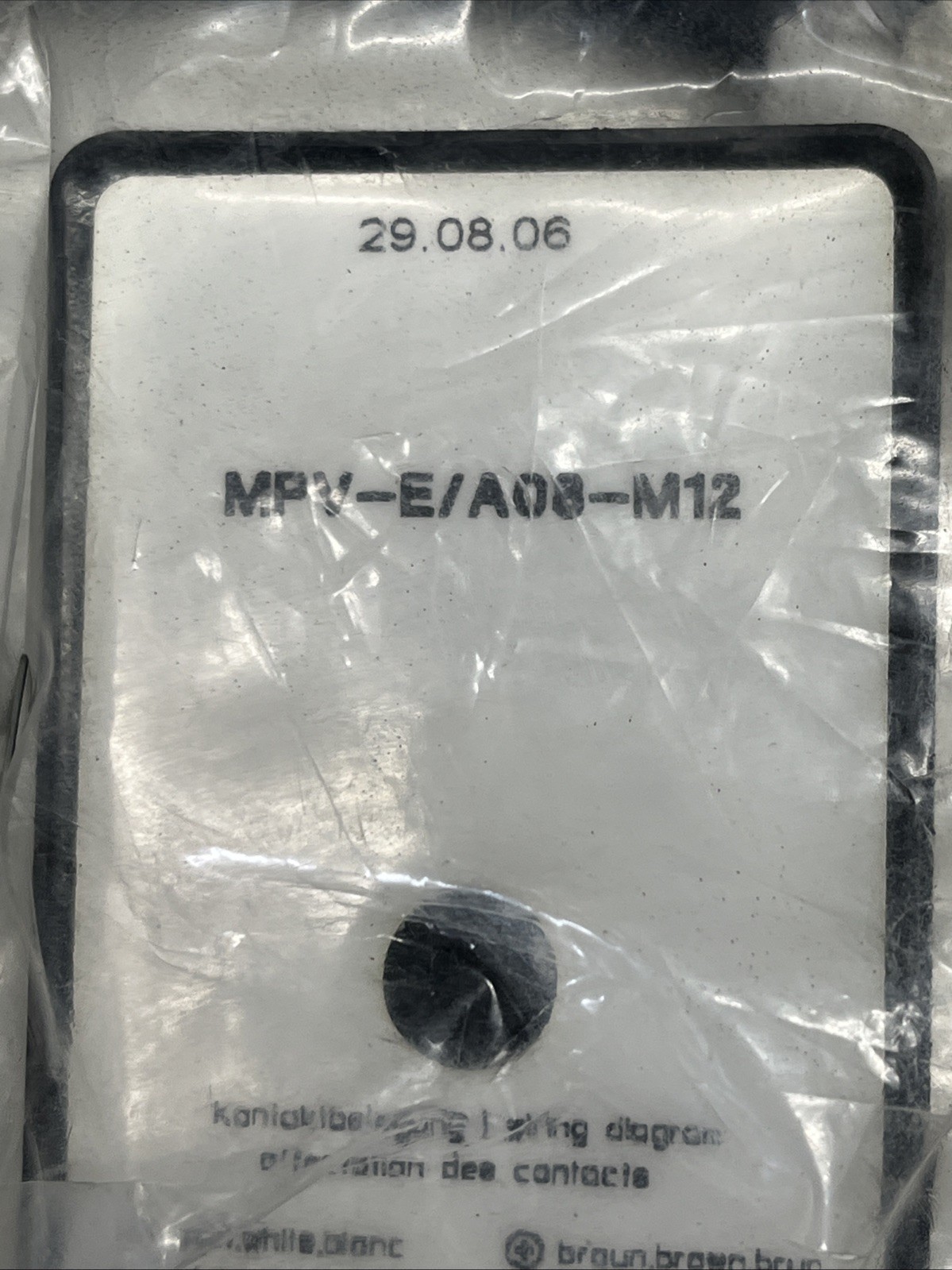 FESTO MPV-E/A08-M12
