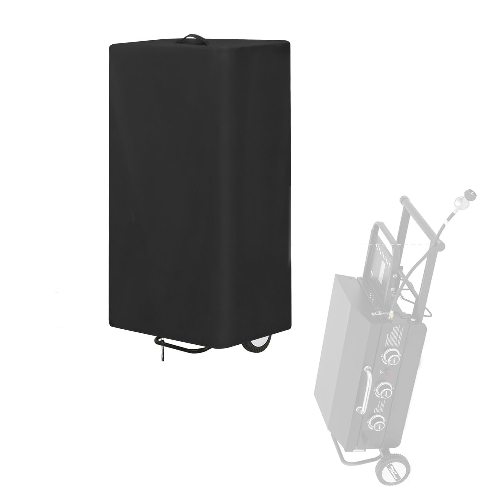 Grill Cover for Royal Gourmet PD3001 3-Burner Propane Gas Griddle, Portable G...