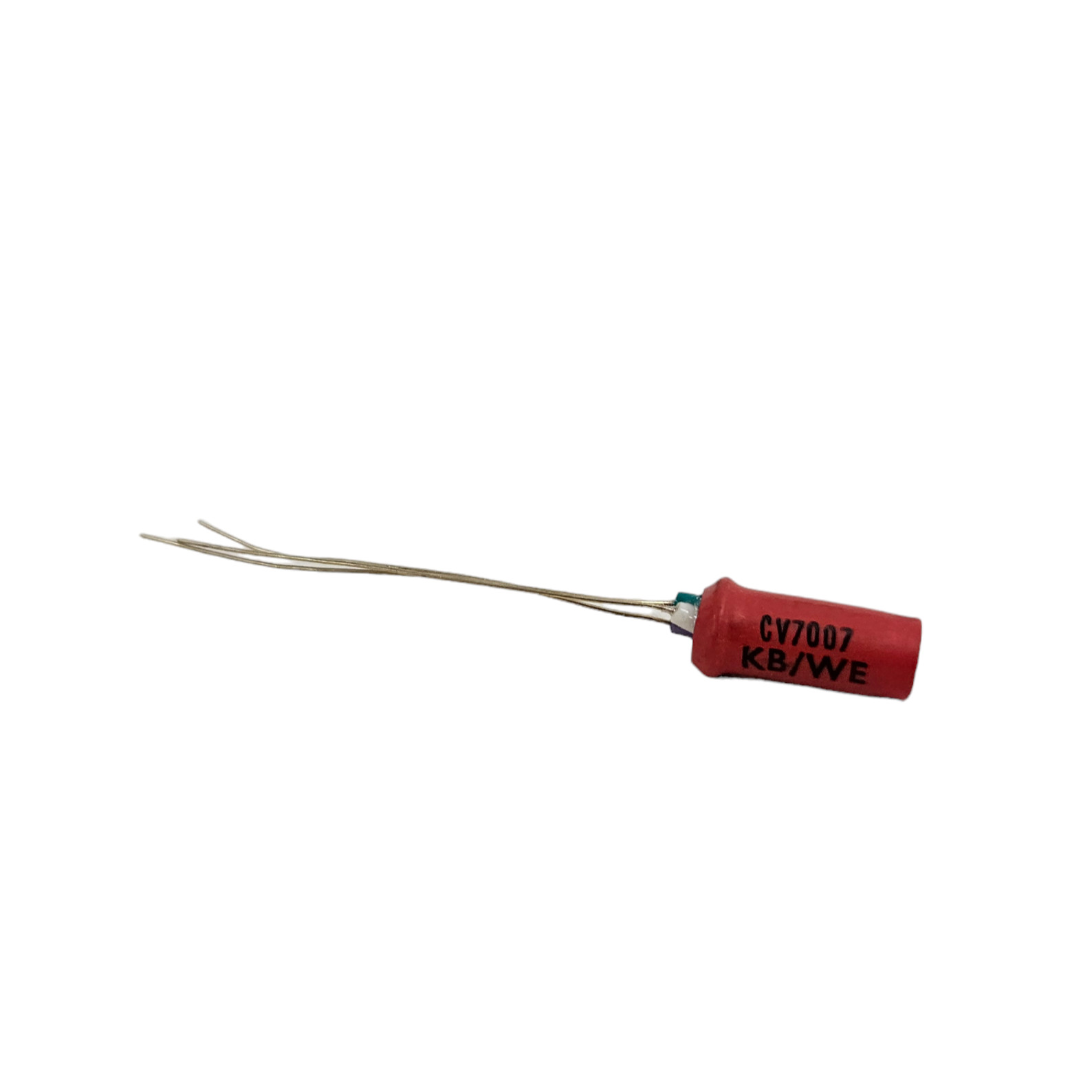 OC77 CV7007 MULLARD RED SLEEVED GERMANIUM TRANSISTOR 1 PIECE (KBX576)