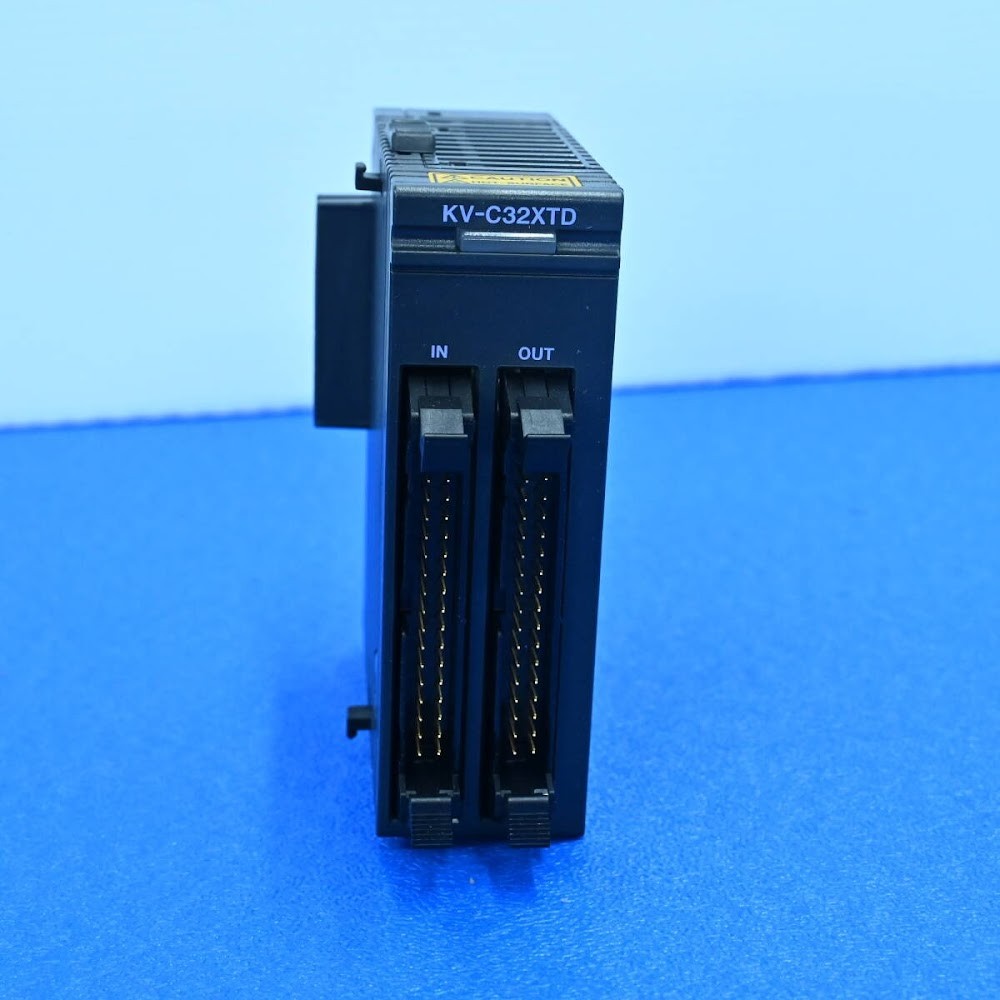 KEYENCE KV-C32XTD PLC I/O Expansion Module Excellent Cond USED #2