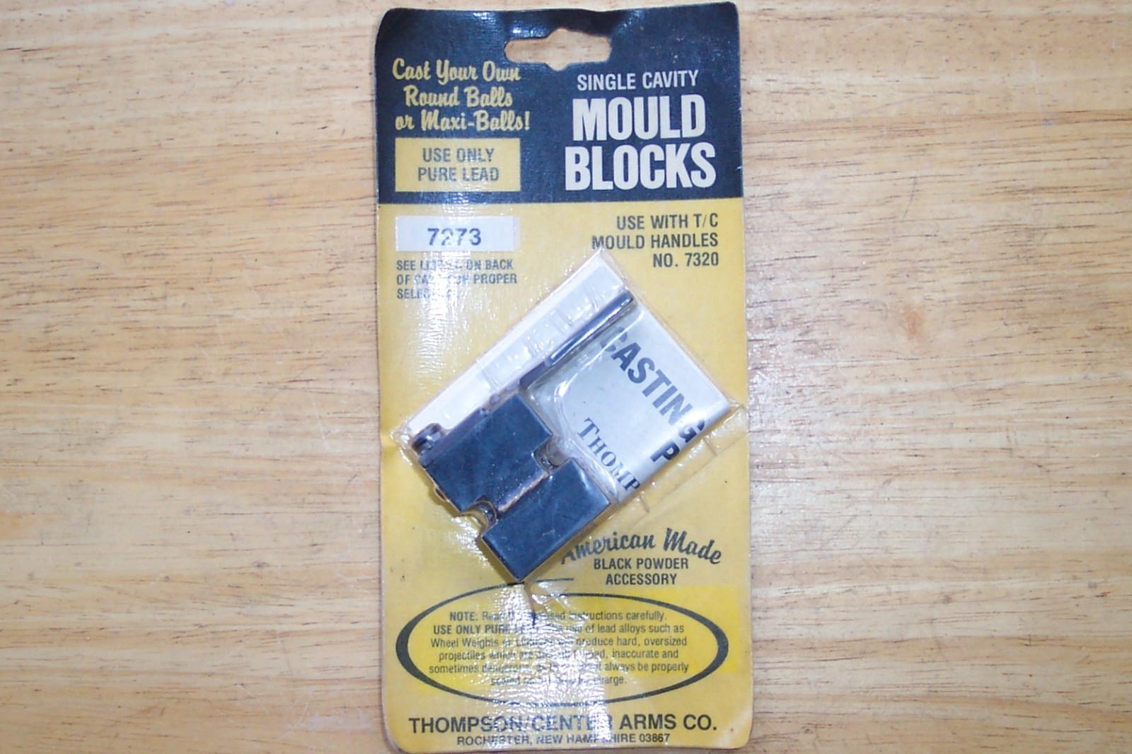 THOMPSON CENTER ARMS 32 CALIBER MAXI-BALL MOLD .32 NEW IN PACKAGE