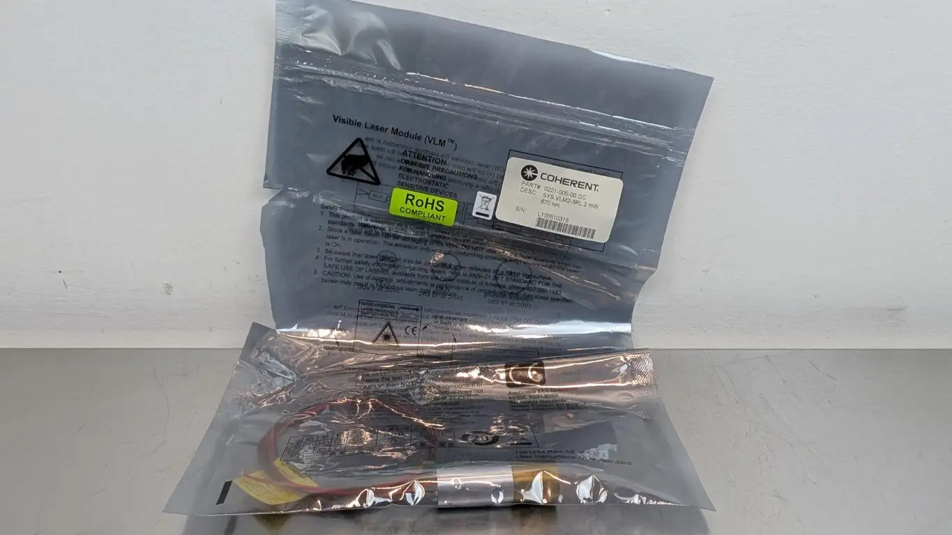 Coherent 0221-005-00 GC Visible Laser Module VLM2-3RL 2mW 670nm