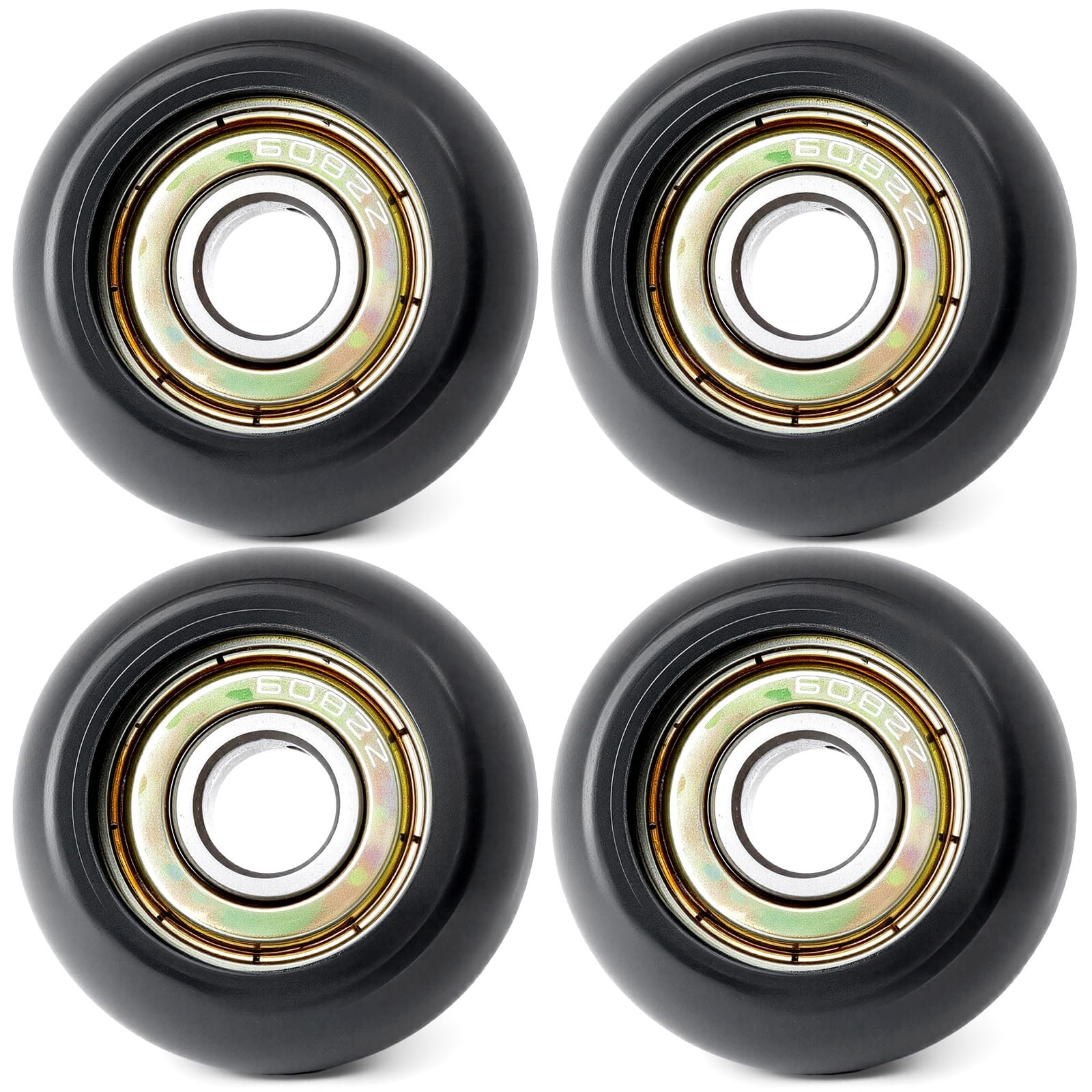 4Pcs Roller Wheels Compatible with Aero Pilates Reformer Machines Part Easy t...