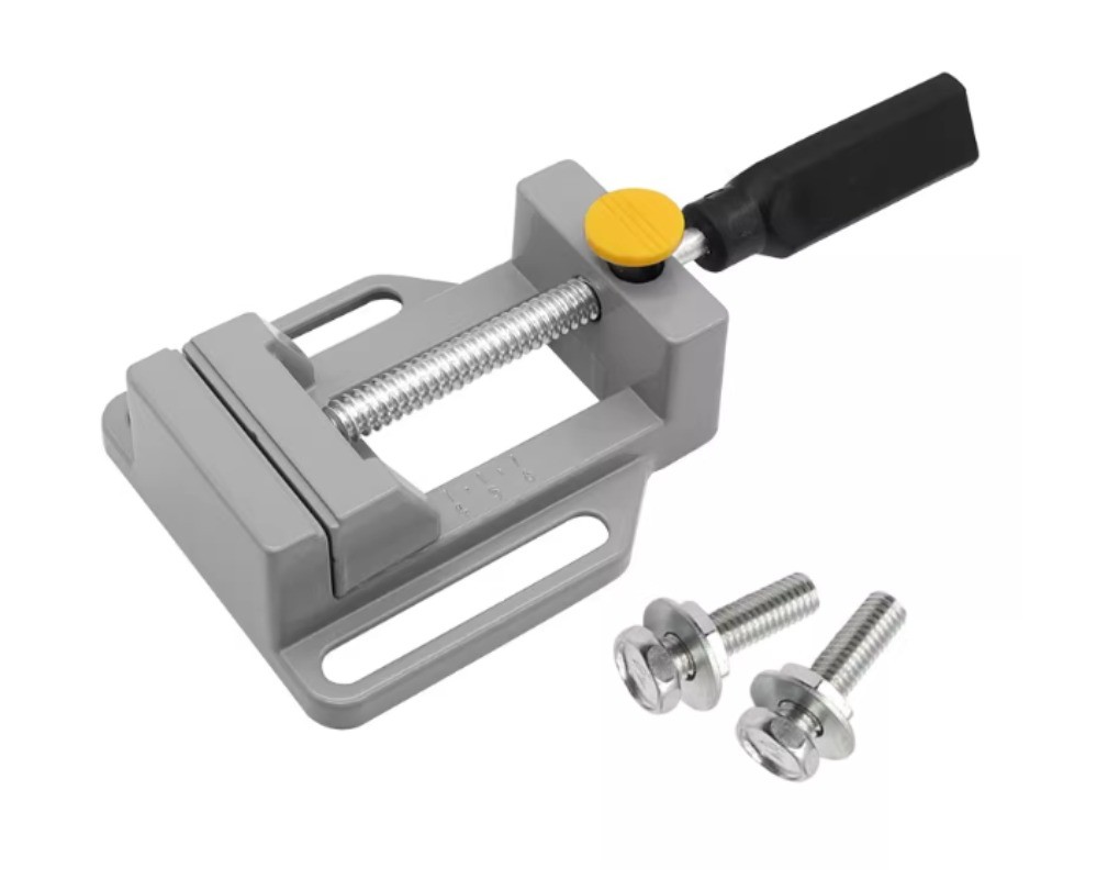 Quick-Action Parallel-Jaw Vise Lightweight Mini Aluminum Alloy Bench Vise