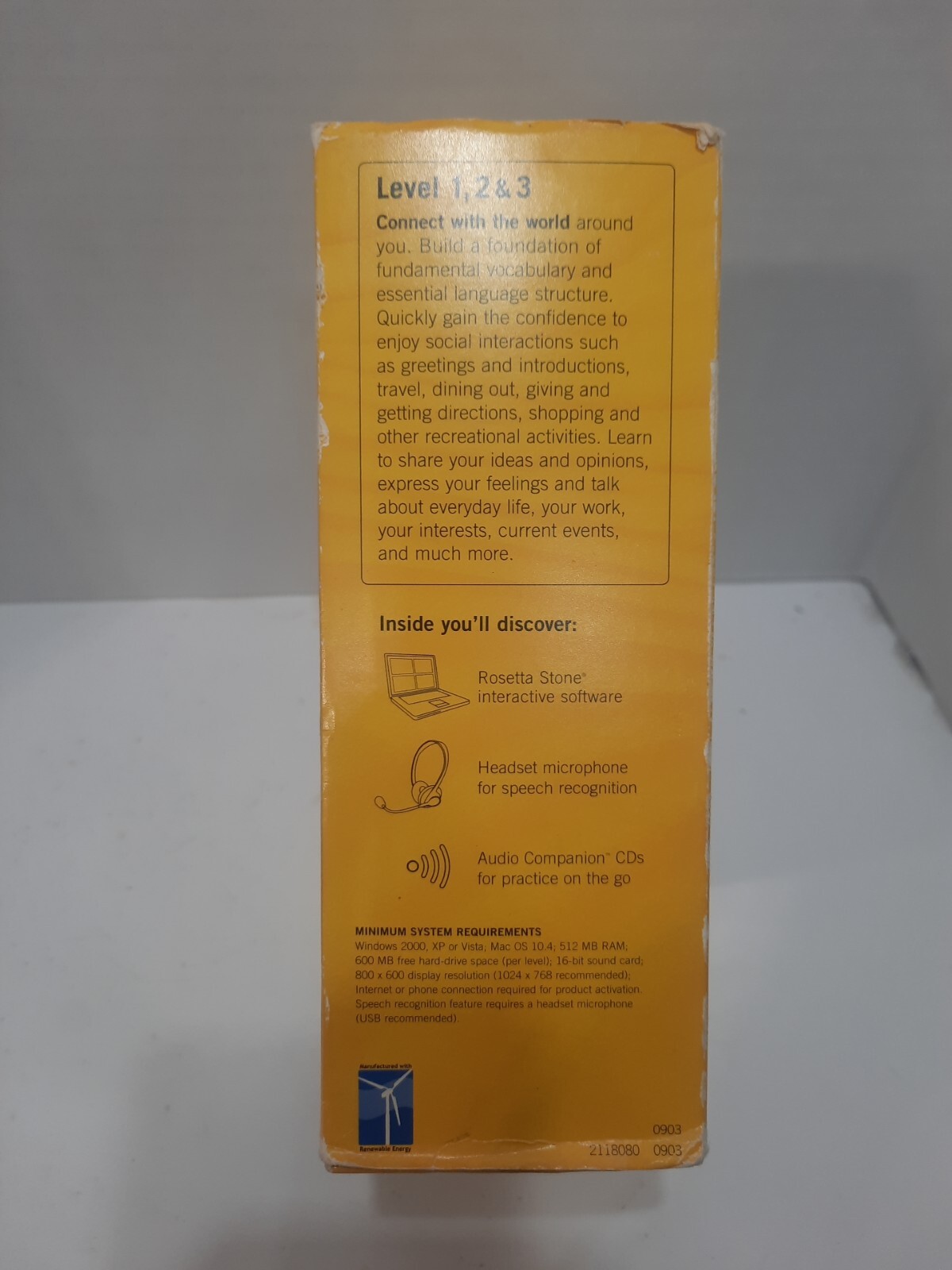 Rosetta Stone 3 for PC, Mac #127