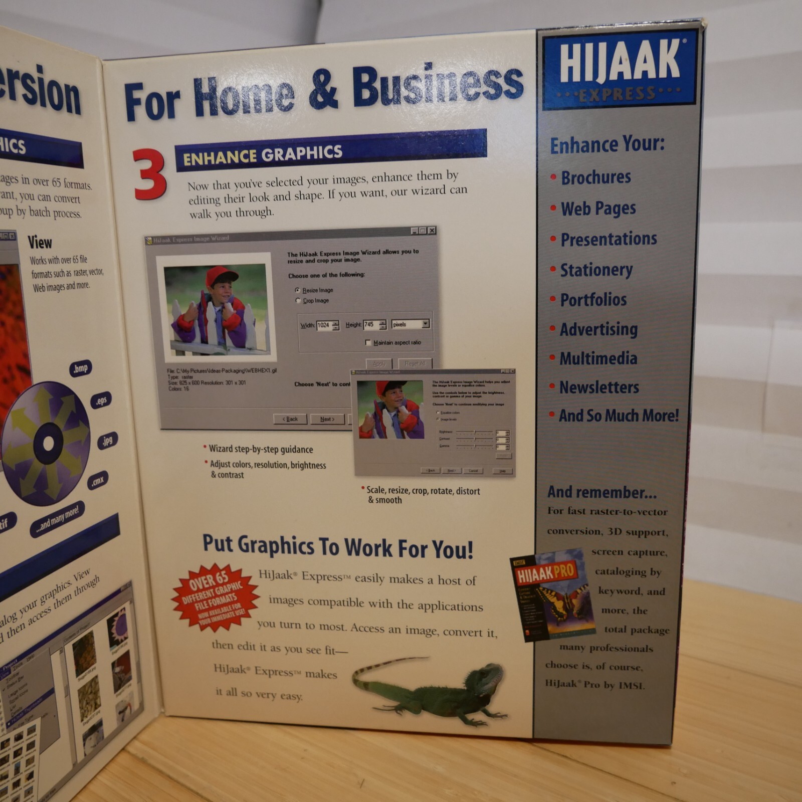 Quarterdeck Hijaak Express Graphics Conversion - Windows 95, 98, NT 4.0 CD-ROM
