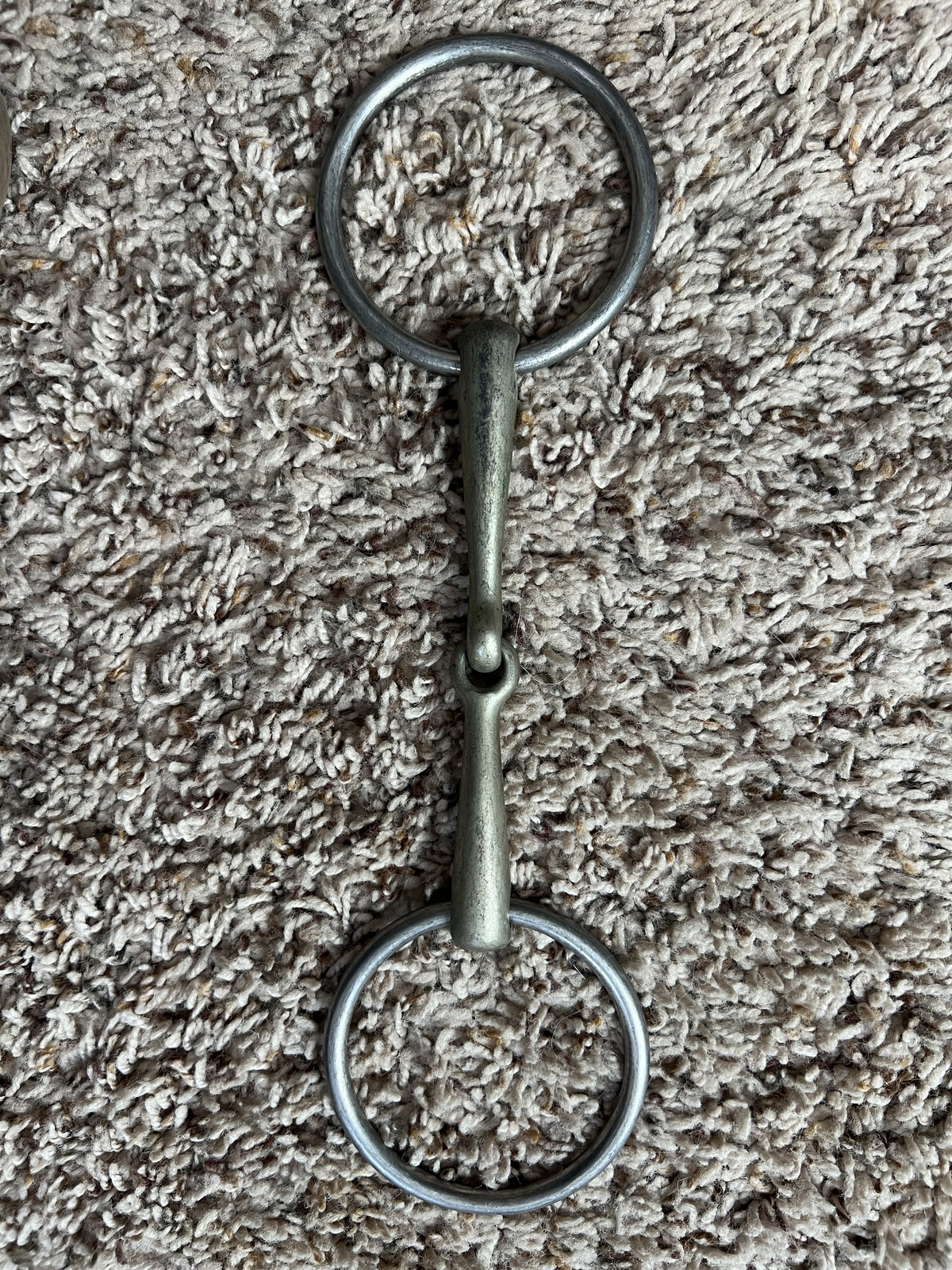 loose ring snaffle by HS (Herman Sprenger), 5 1/2 inches, 1/2 inch thick