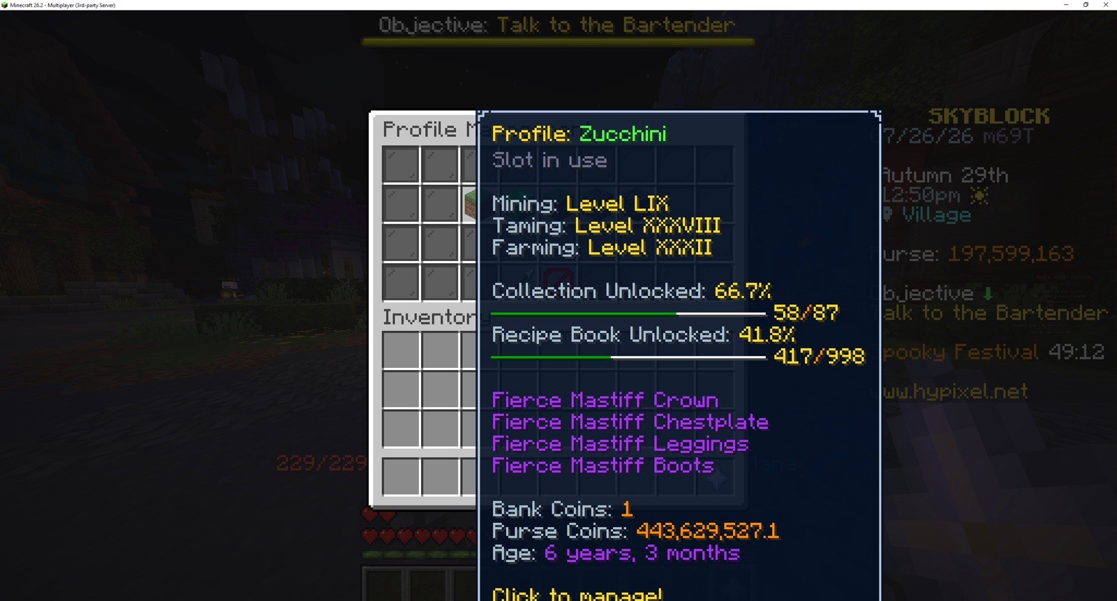 Hypixel Skyblock Coins | 10M / 10 Million | Fast & Safe Delivery | Read Desc