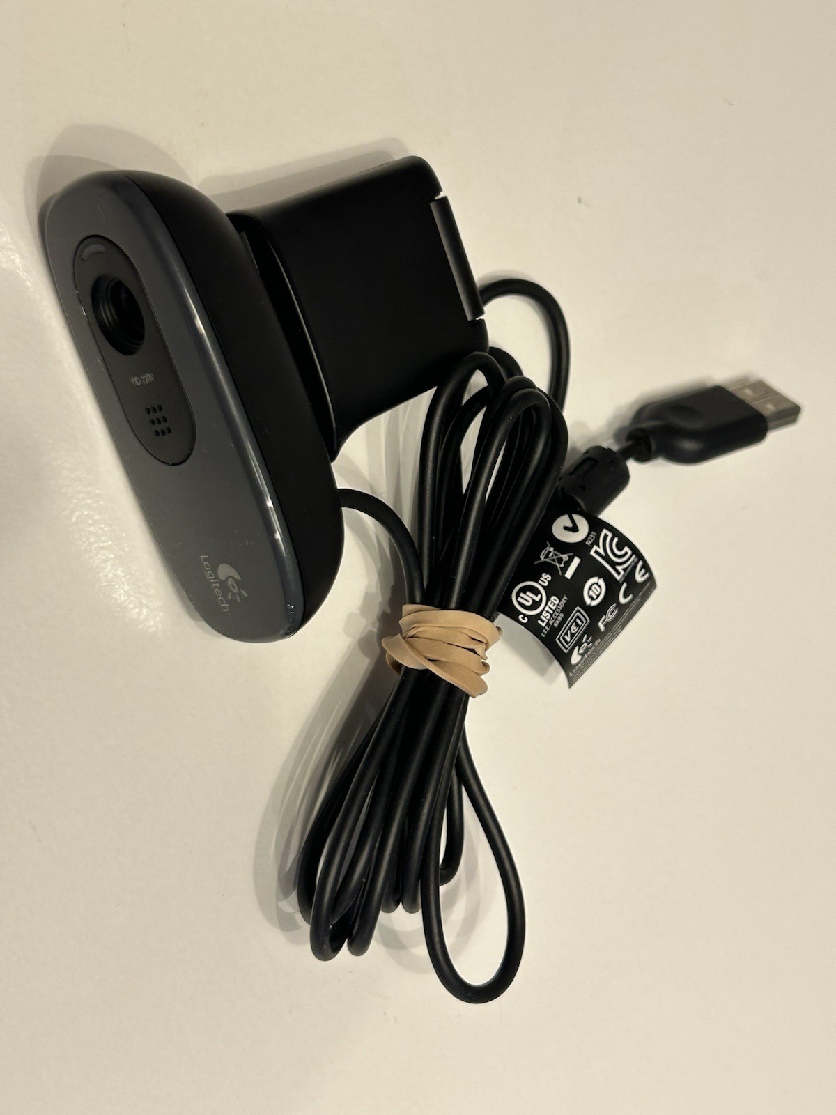 Logitech V-U0018 USB HD 720p Webcam, Built-in Microphone