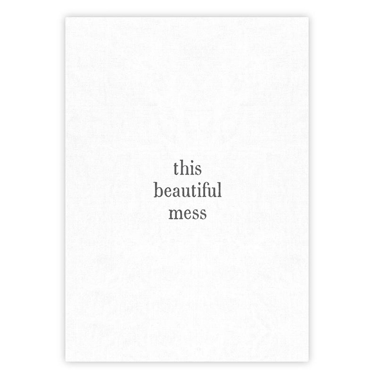 THIS BEAUTIFUL MESS 100% Cotton Tea Towel 18"x28" New Original Packaging Gifts