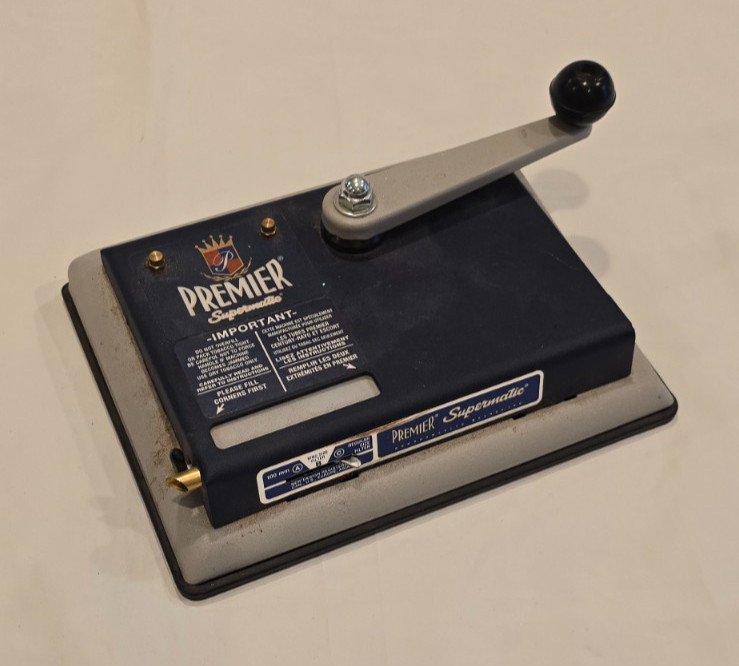 PREMIER Supermatic Cigarette Maker Rolling Tobacco Injector Machine king and reg