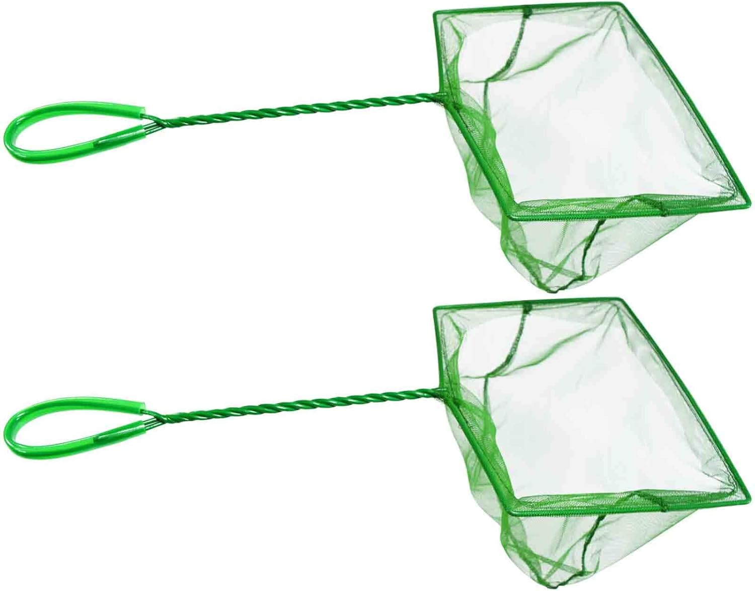 Aquarium Fishing Net Fish Tank Cleaning Tools Fine Mesh Net with Long Handle ...