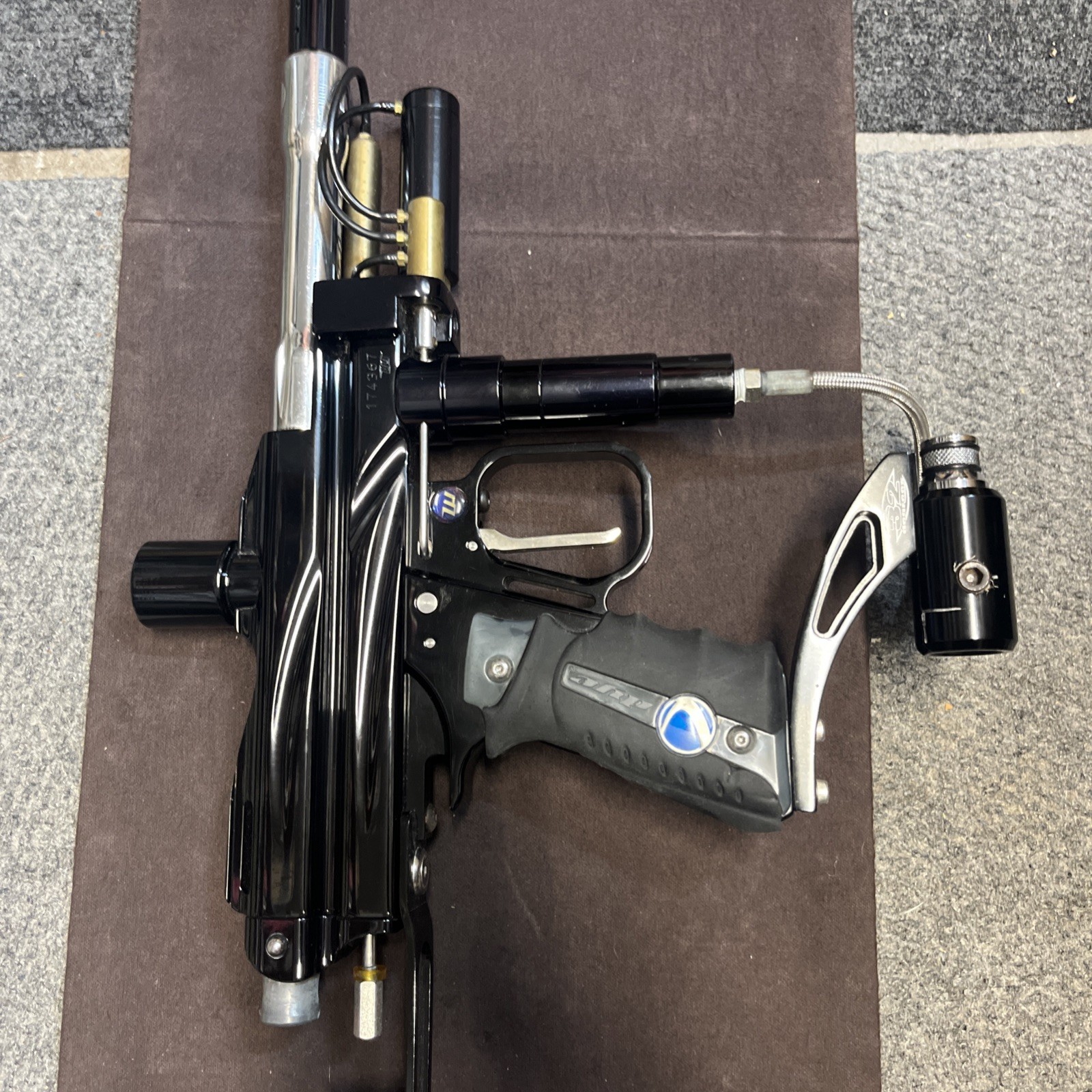 WGP Autococker - Black/Silver - Paintball Marker Untested
