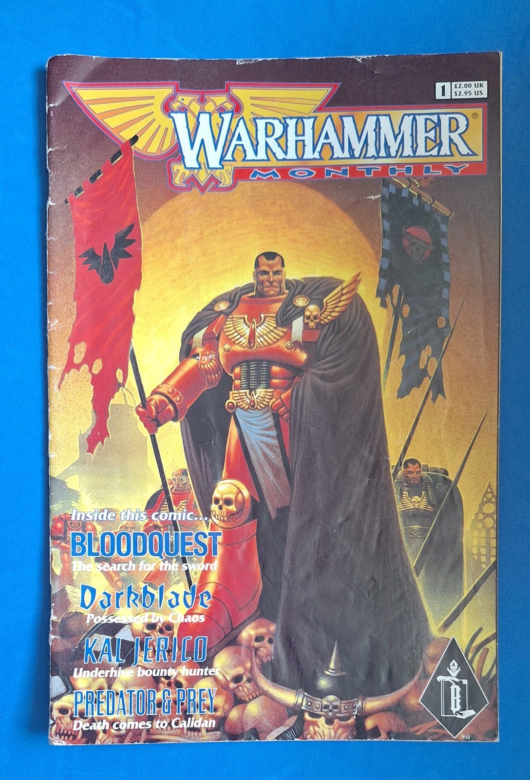 1998 Warhammer Monthly #1 - 1st Appearance Kal Jerico & Brother Colten