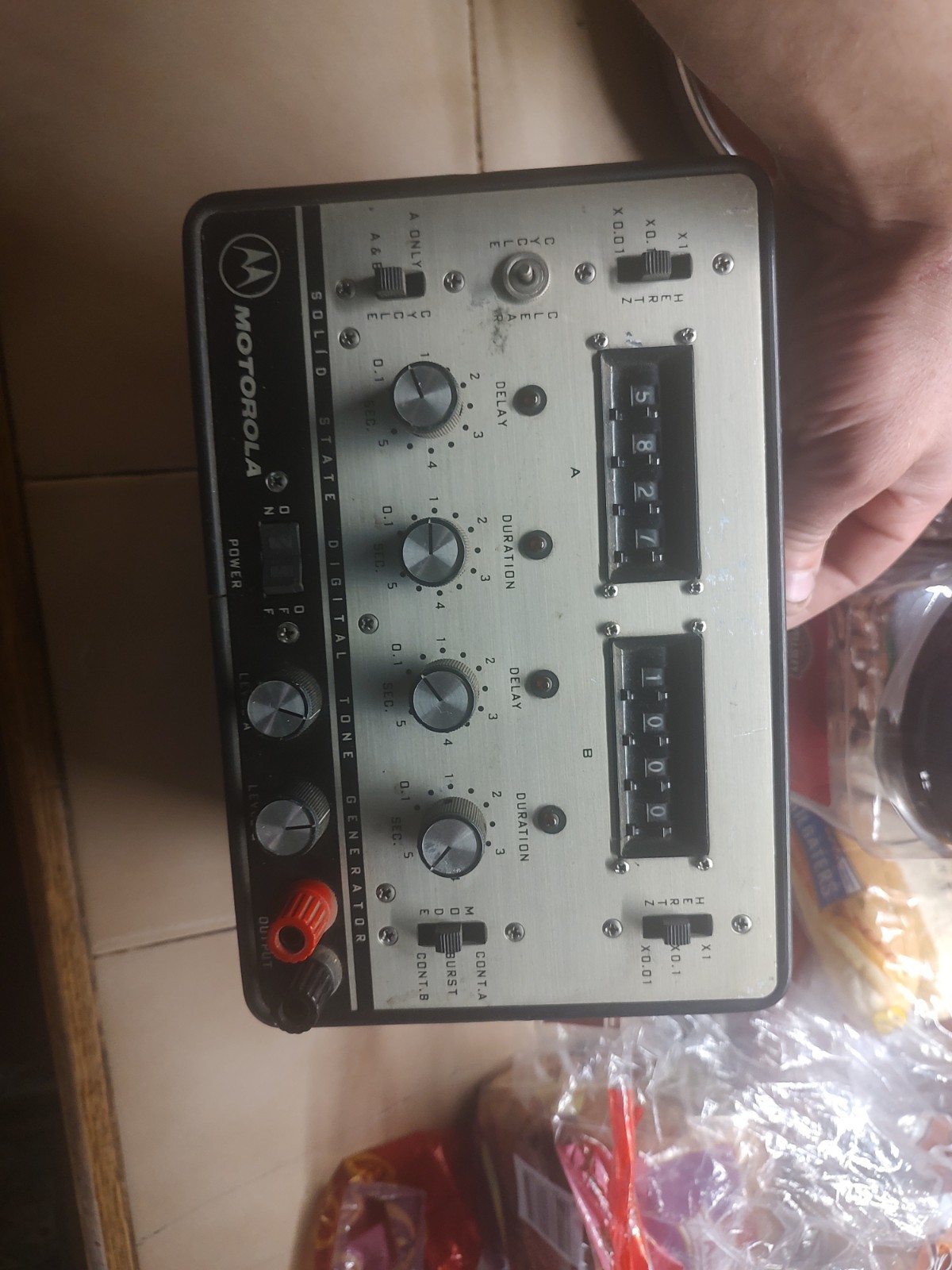 Motorola Solid State Digital Tone Generator Gaw Co Inc