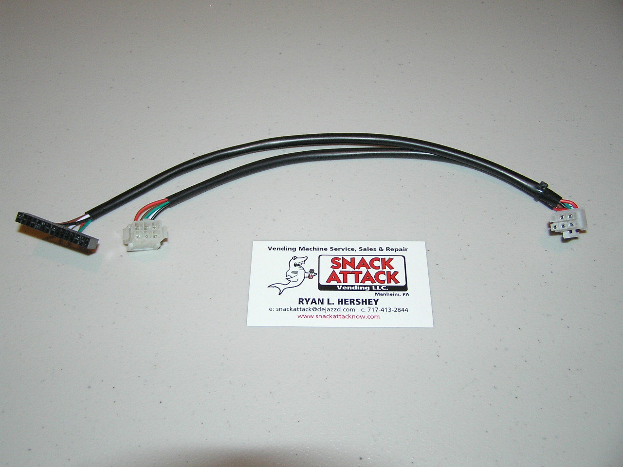 MARS VN2502 or VN2512 BILL VALIDATOR POWER HARNESS / CABLE MDB 24v - New