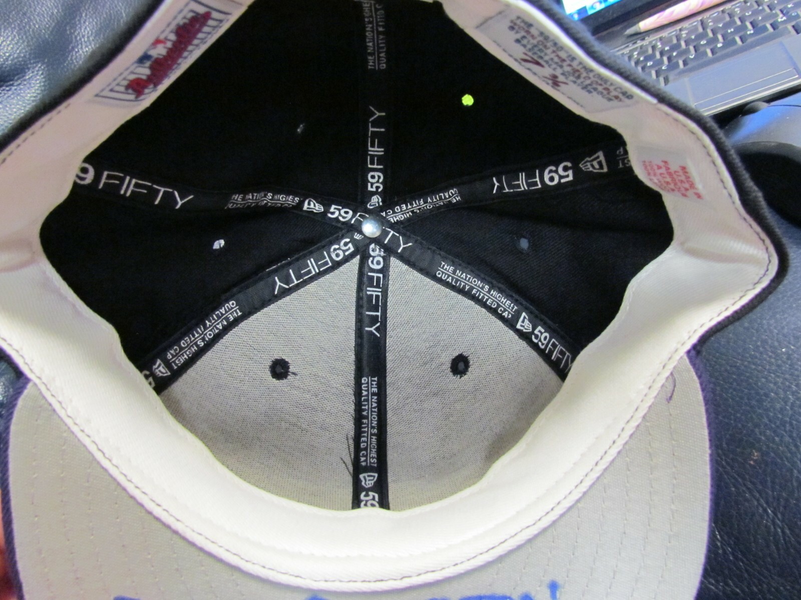Dewan Brazelton Autographed Baseball Hat Cap