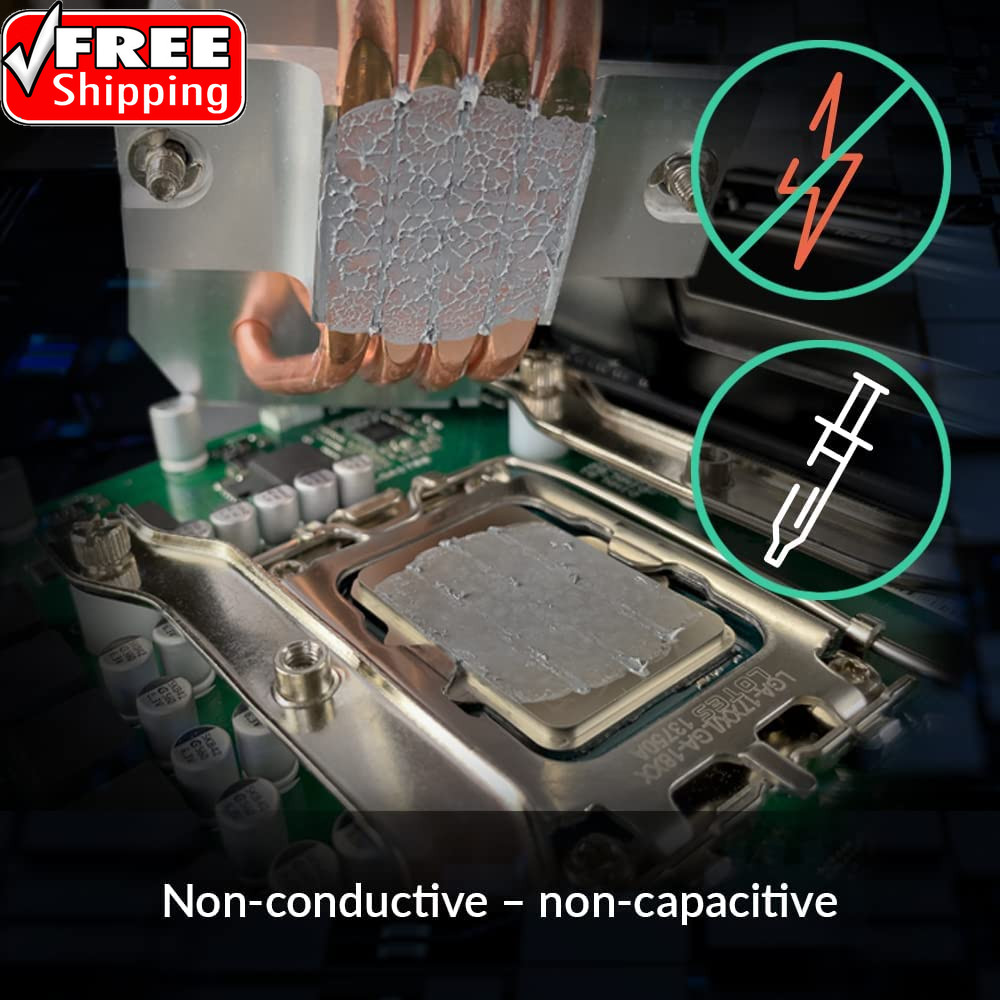 MX-6 (4 G, Incl. 6 MX Cleaner) - Ultimate Performance Thermal Paste for CPU, Con