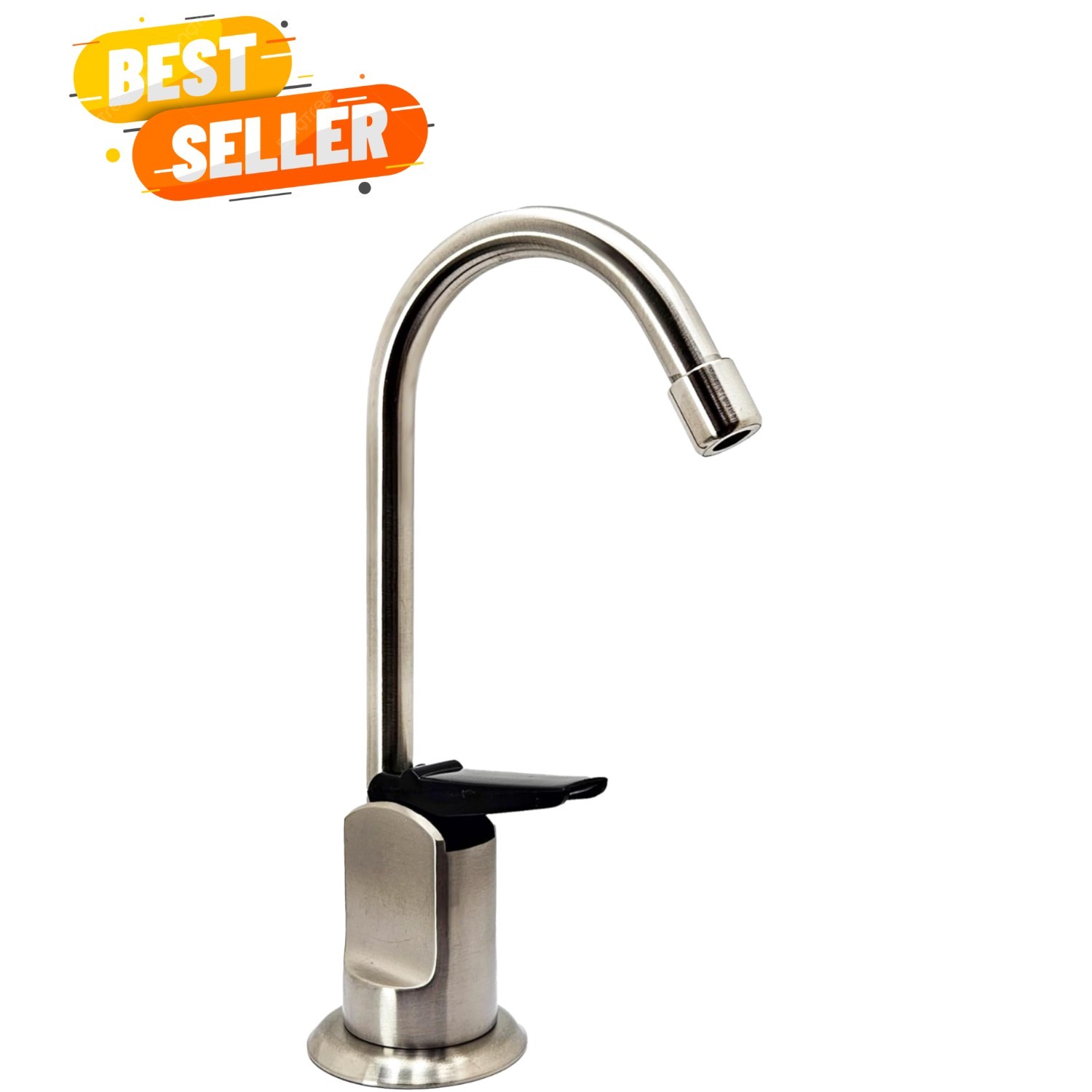 D203-NL-07 6" Touch-Flo Style Pure Cold Water Dispenser Faucet, 1 Pack, Satin...