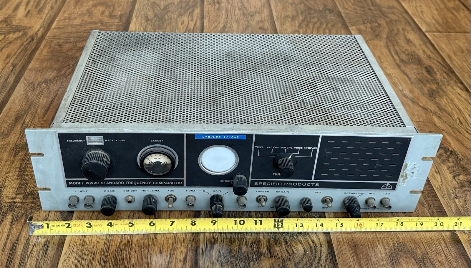 Parts/Repair Only — Read — Specific Products WWVC Standard Frequency Comparator
