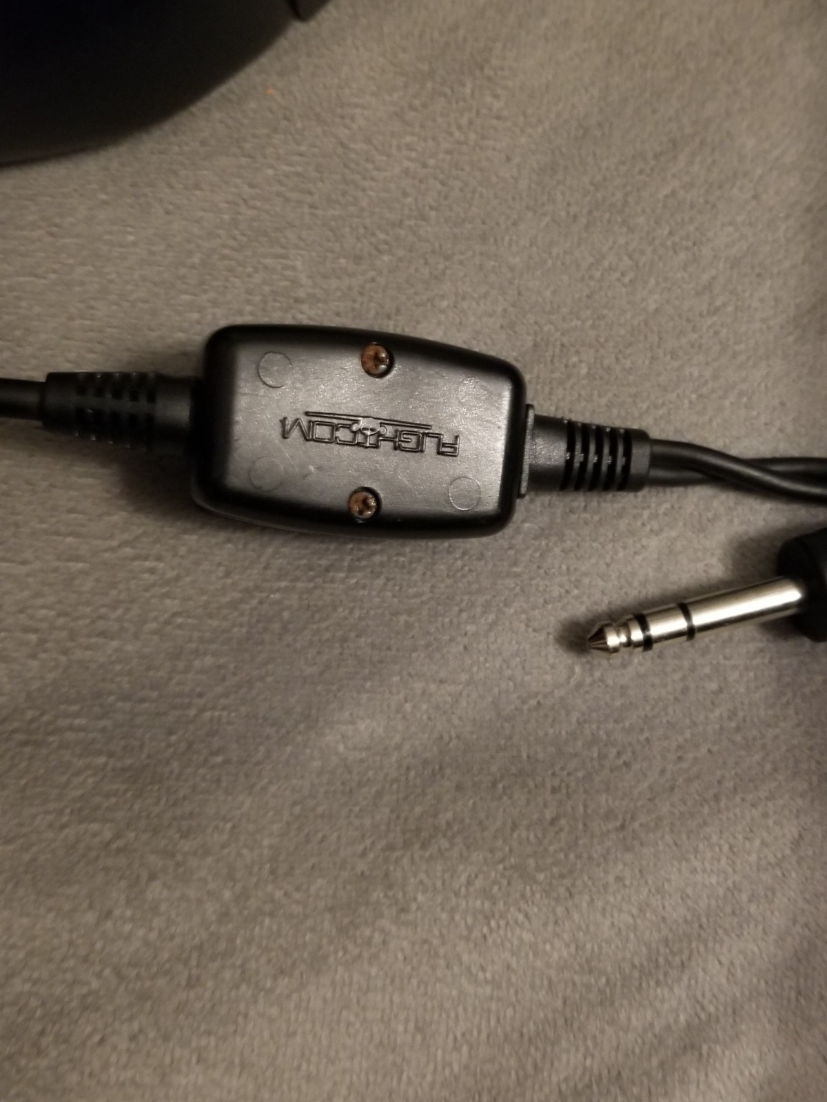 Aviation Headset Eclipse Flightcom Light Use - Working