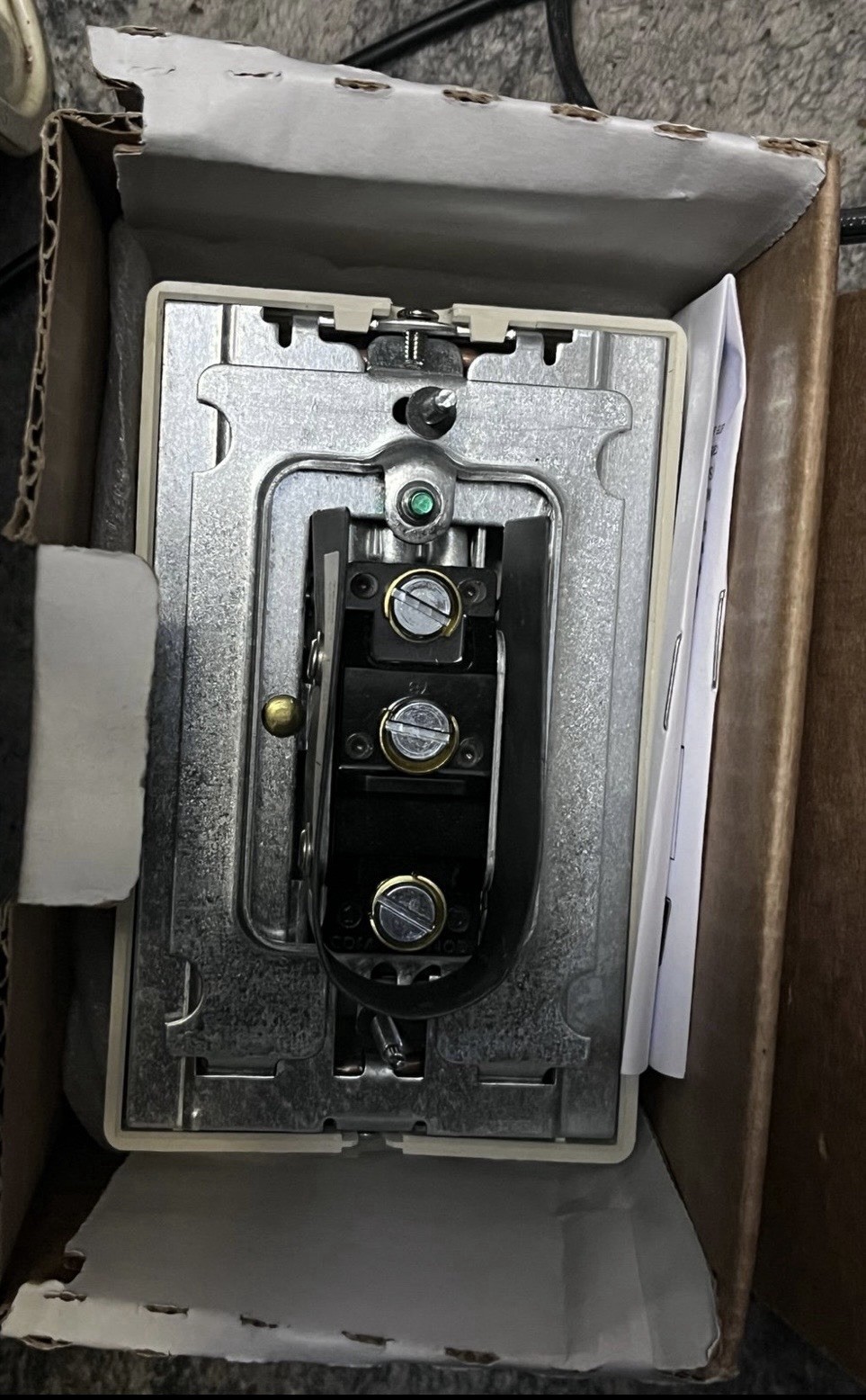 (2) Johnson Controls Non-Programmable Dial Thermostats Adjustable 40-90°F