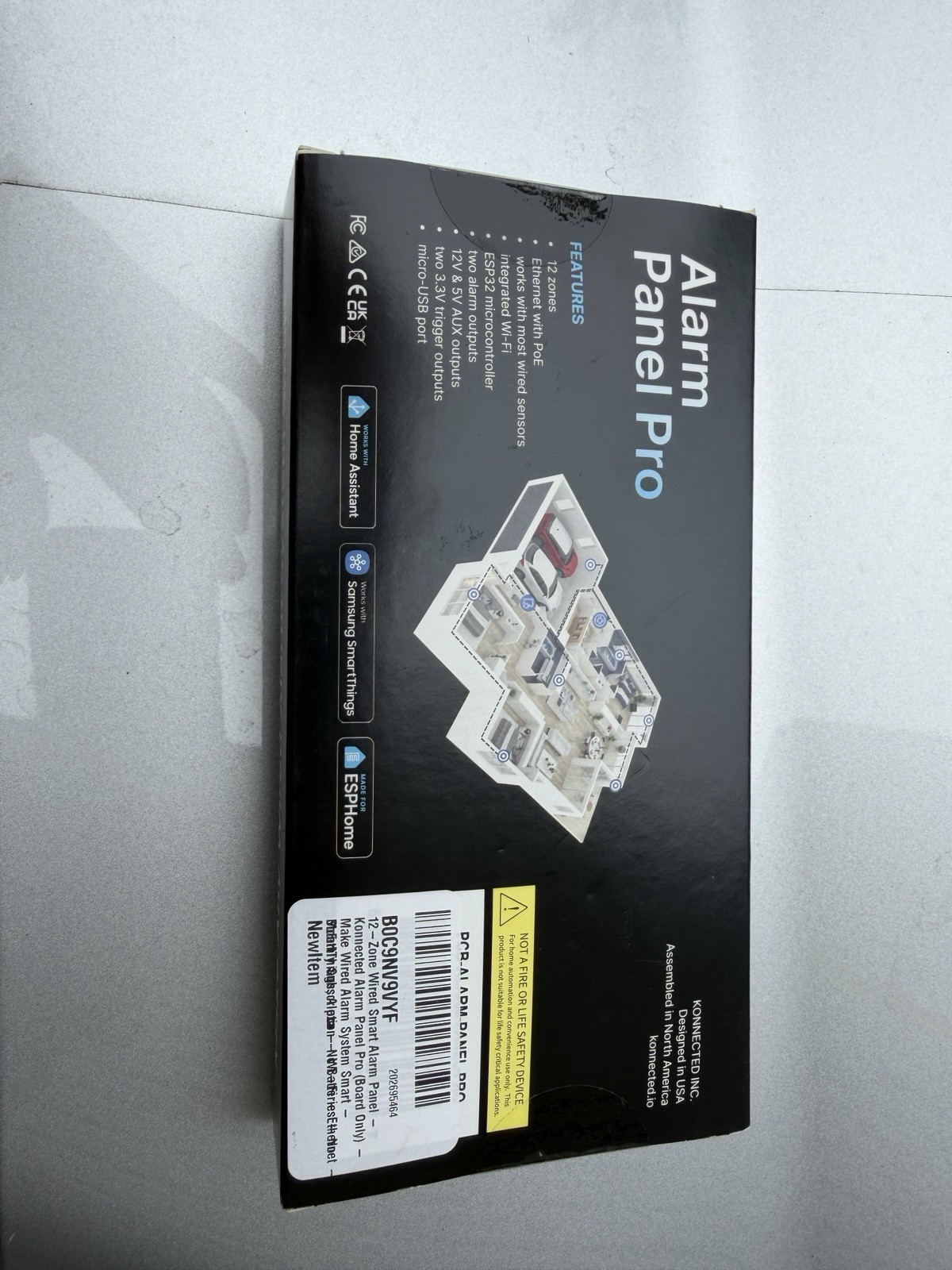 Konnected Alarm Panel Pro (Board Only) — Factory Sealed, Never Opened