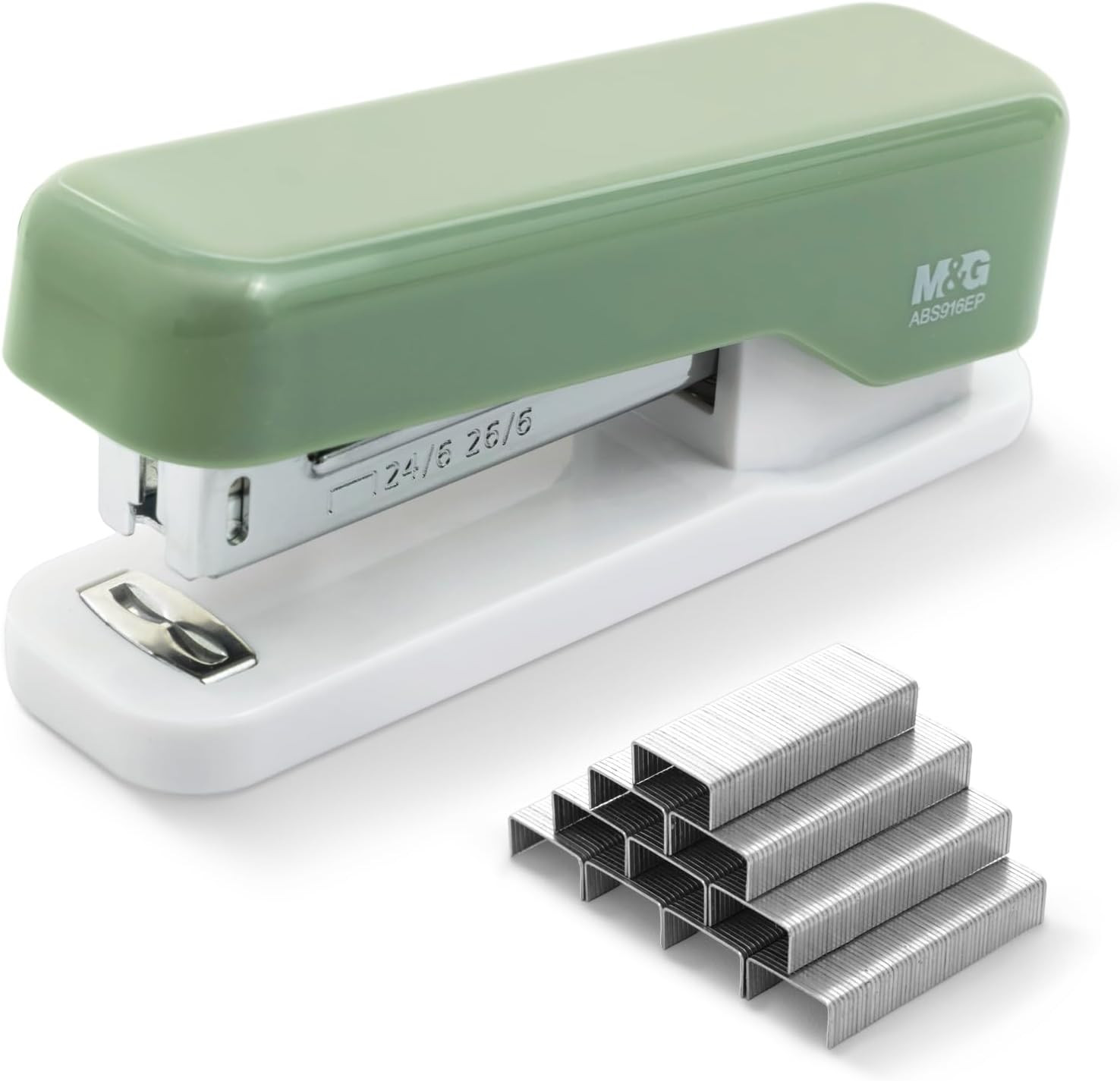 Desktop Stapler, Basic Office Stapler with 1000 Staples, 20 Sheet Capacity, Port
