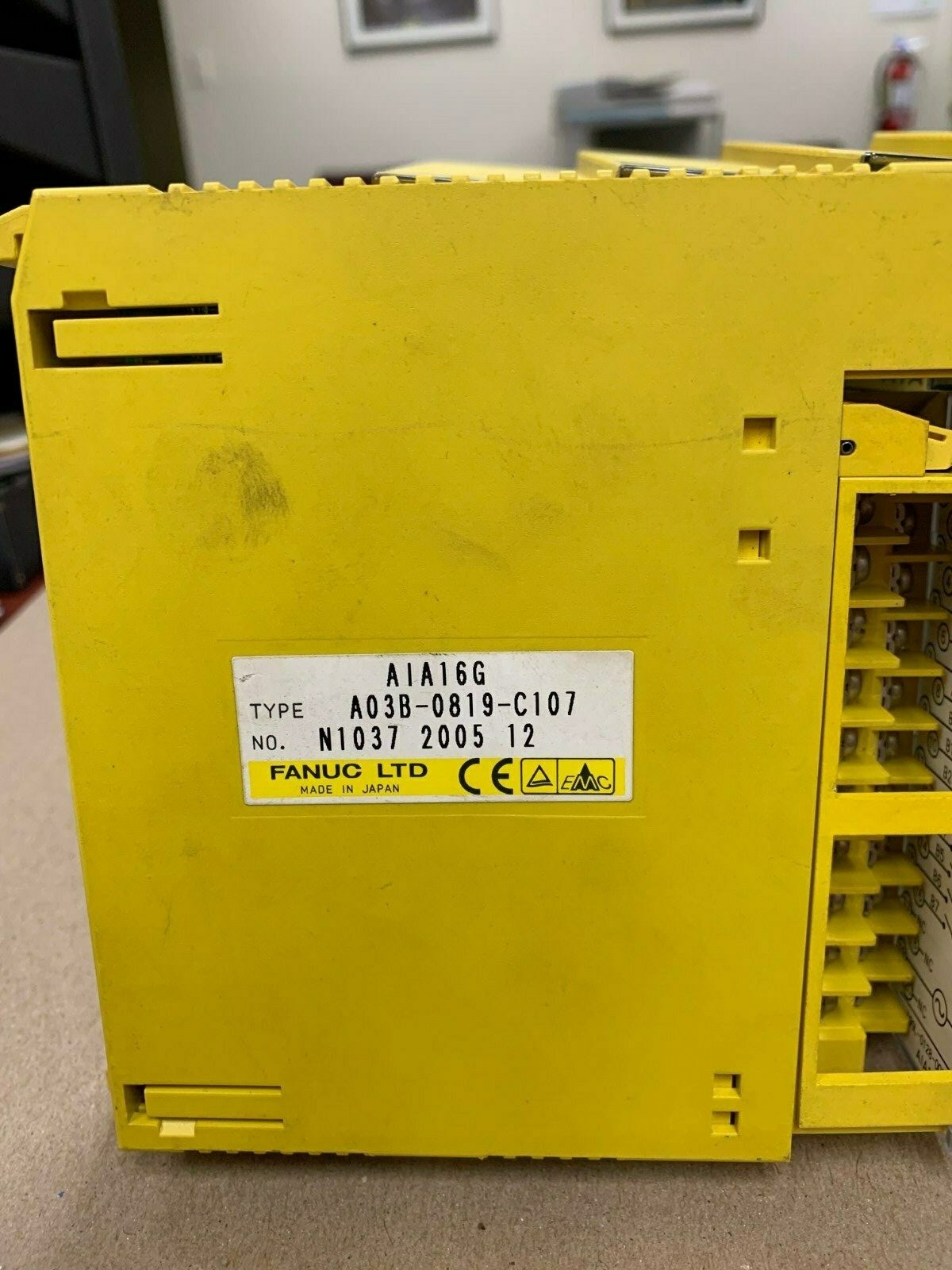 USED Fanuc A03B-0819-C107 Input Module AIA16G