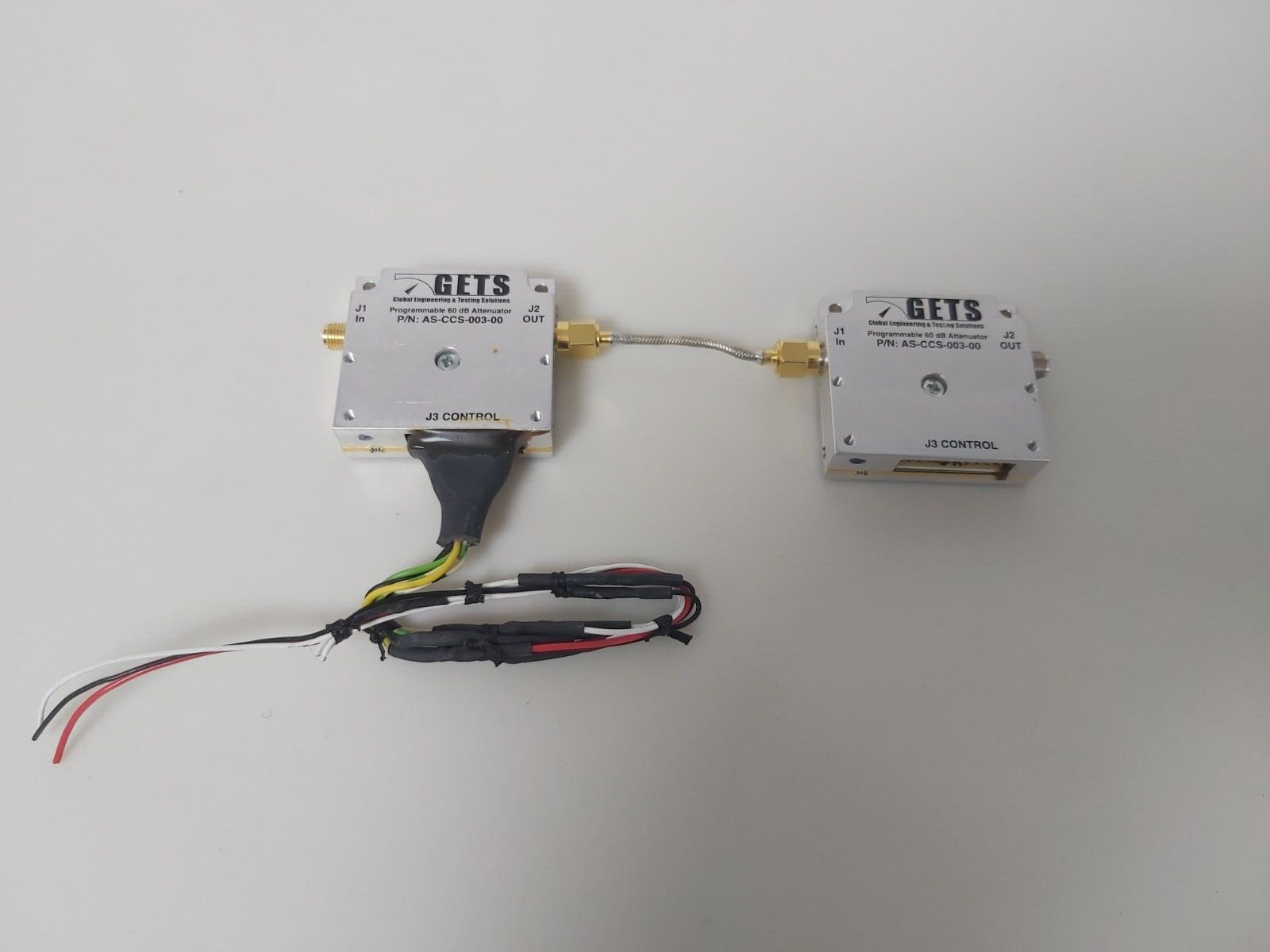 2PCS.GETS AS-CCS-003-00 Programmable 60 dB Attenuator