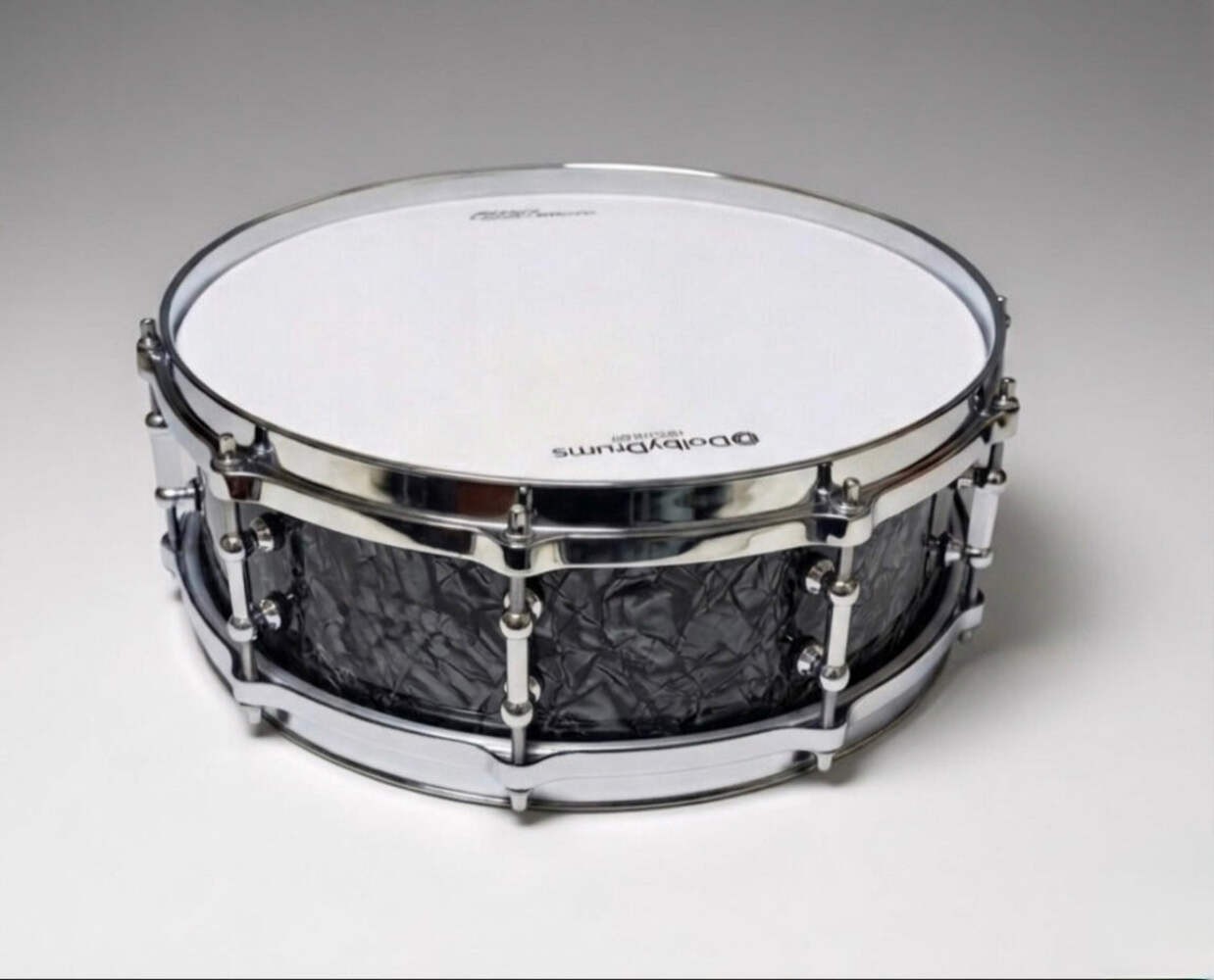 Dolby 14” Electronic 6-trigger SNARE Dark Fracture for Roland Alesis Drum