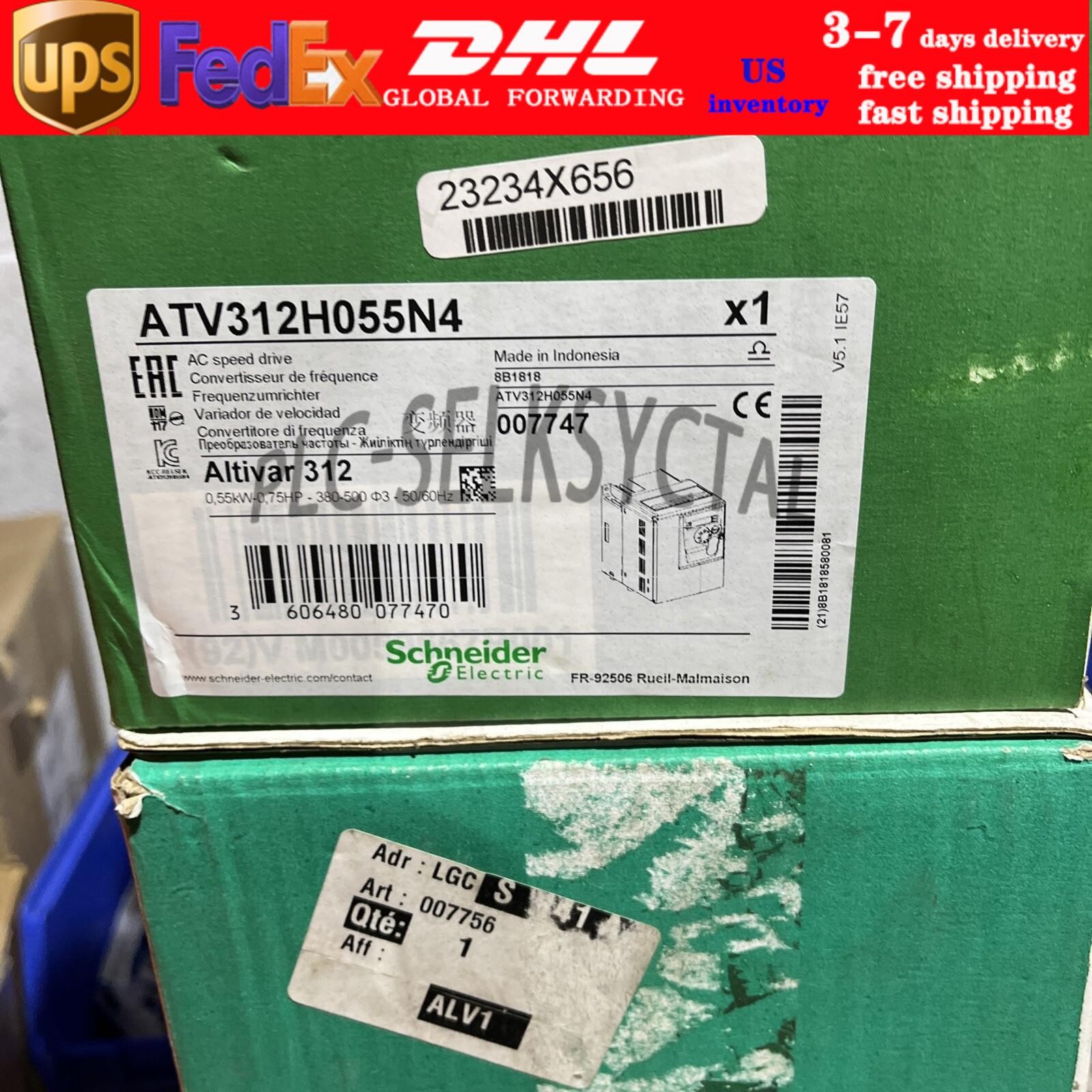 Schneider Electric ATV312H055N4 Ac Speed Drive 0.55KW 3phase Inverter New In Box