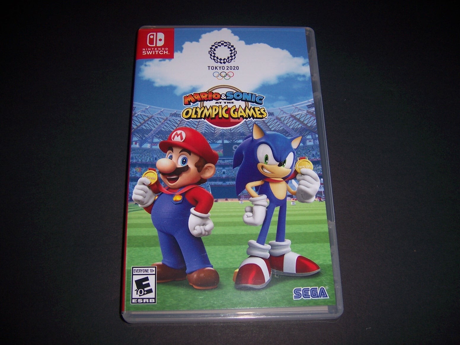 Authentic Box Case ONLY Replacement Switch Mario & Sonic at the Olympic Games