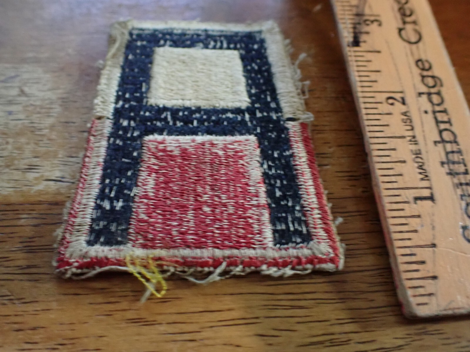 WW11 U S ARMY 1ST ARMY UNIT  PATCH BX V#11