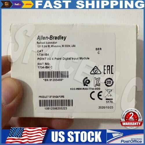 New 1734-IB4 Factory Sealed Point I/O 4 Point Digital Input Module Allen Bradley